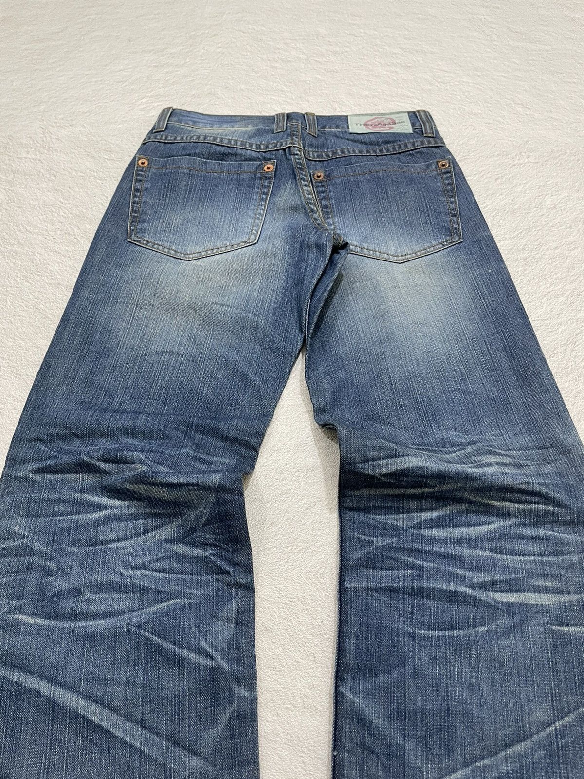 Japanese Brand 2000s Japanese Faded Bootcut Denim Stonewash Y2K Size US 29 - 9 Thumbnail