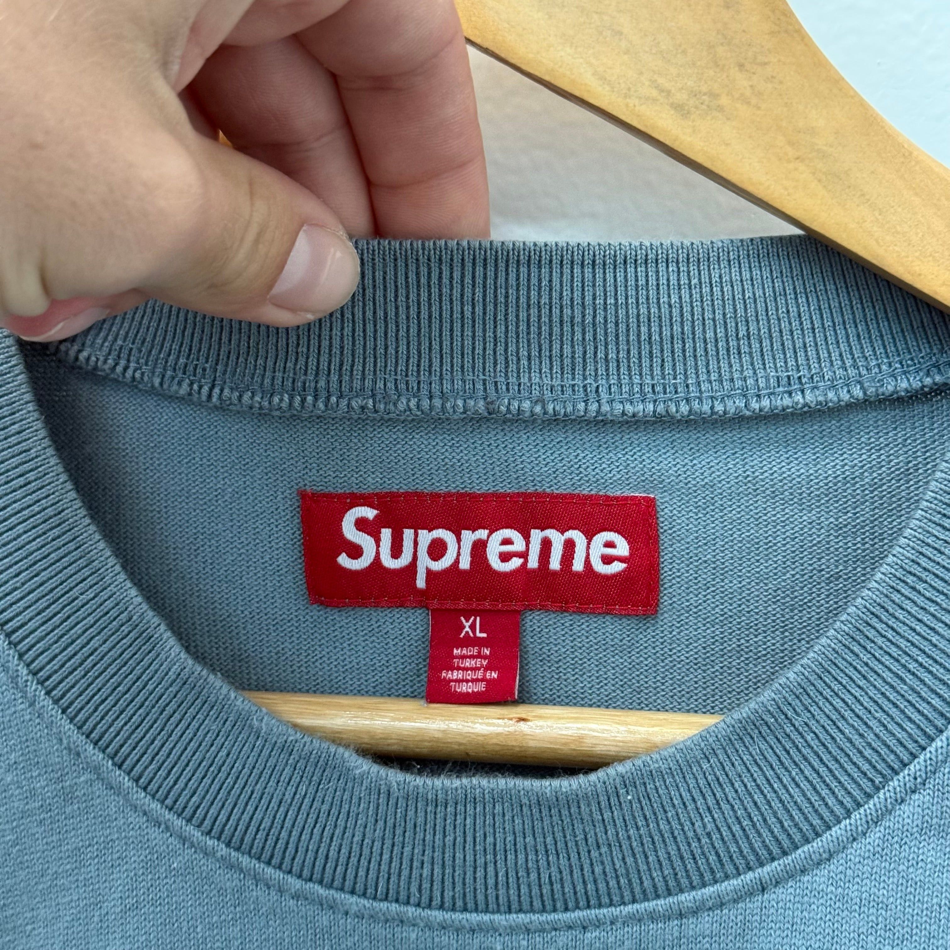 Supreme Supreme Affiliated Blue Jersey Longsleeve - Size XL Size US XL / EU 56 / 4 - 4 Thumbnail