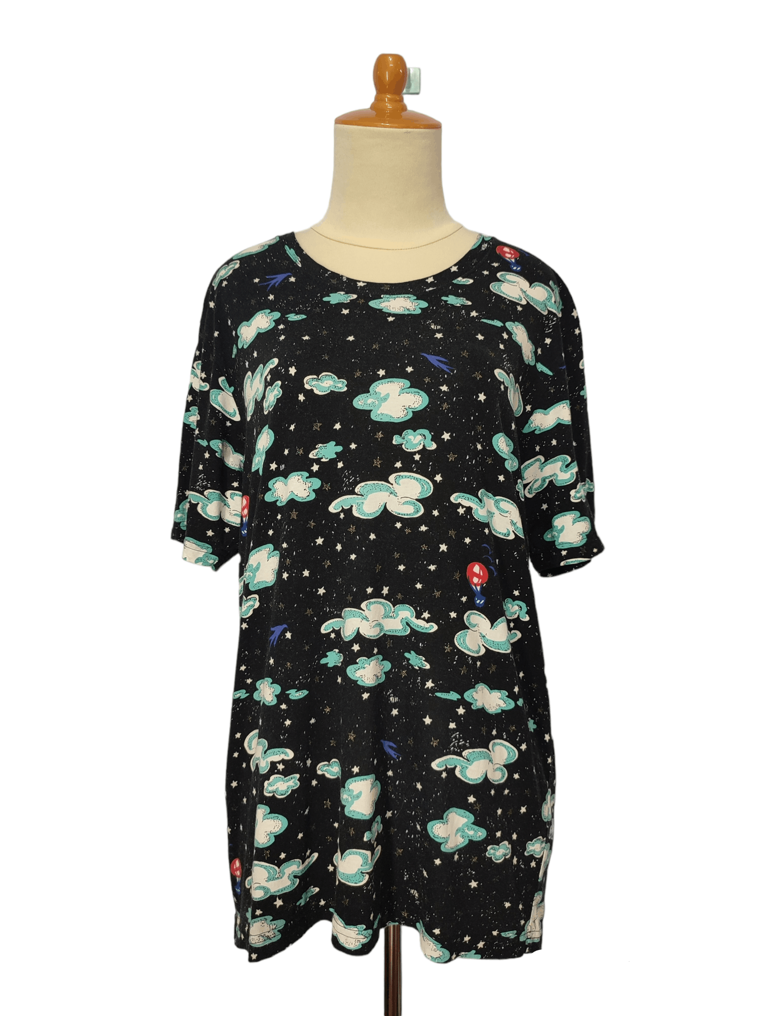 Tsumori Chisato 🇯🇵 Tsumori Chisato 🇯🇵 All Over Print Cloud Art Tshirt Size L / US 10 / IT 46 - 8 Thumbnail