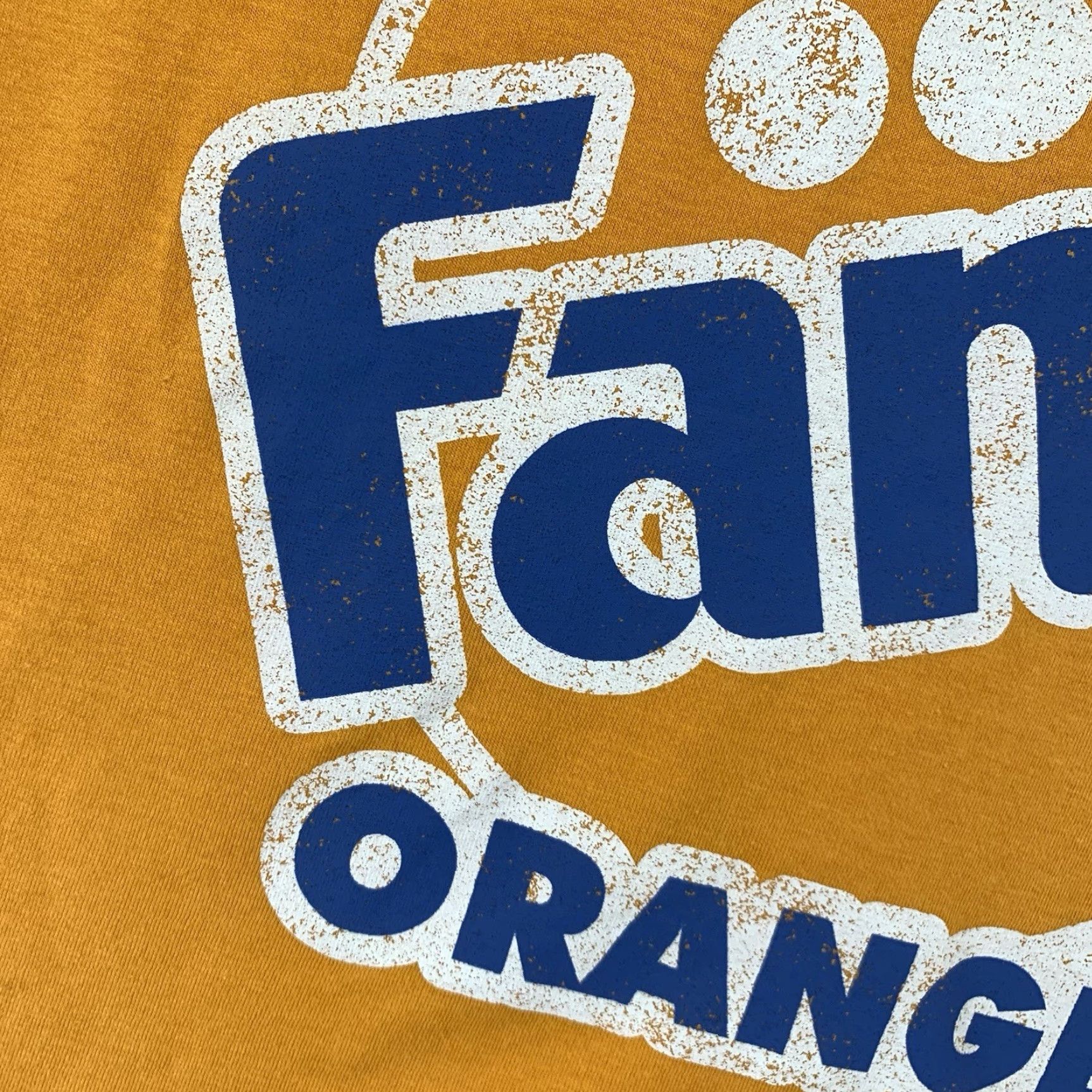 Vintage Women's Fanta Graphic Orange T Shirt Large Super Thin Lightweight Cropped Size L / US 10 / IT 46 - 7 Thumbnail