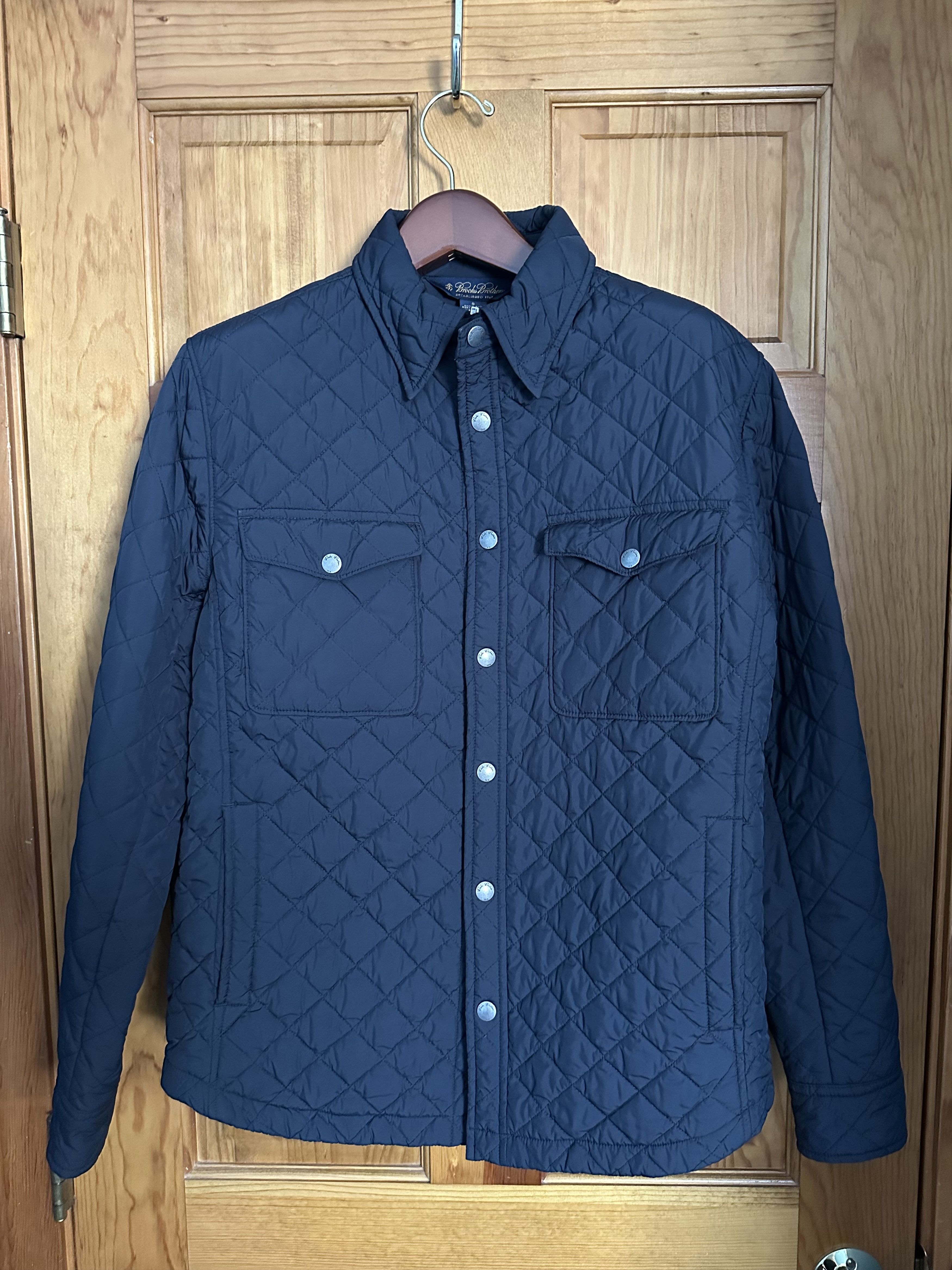 Brooks Brothers Brooks Brothers Quilted Jacket – Navy – Great Condition Size US S / EU 44-46 / 1 - 1 Preview