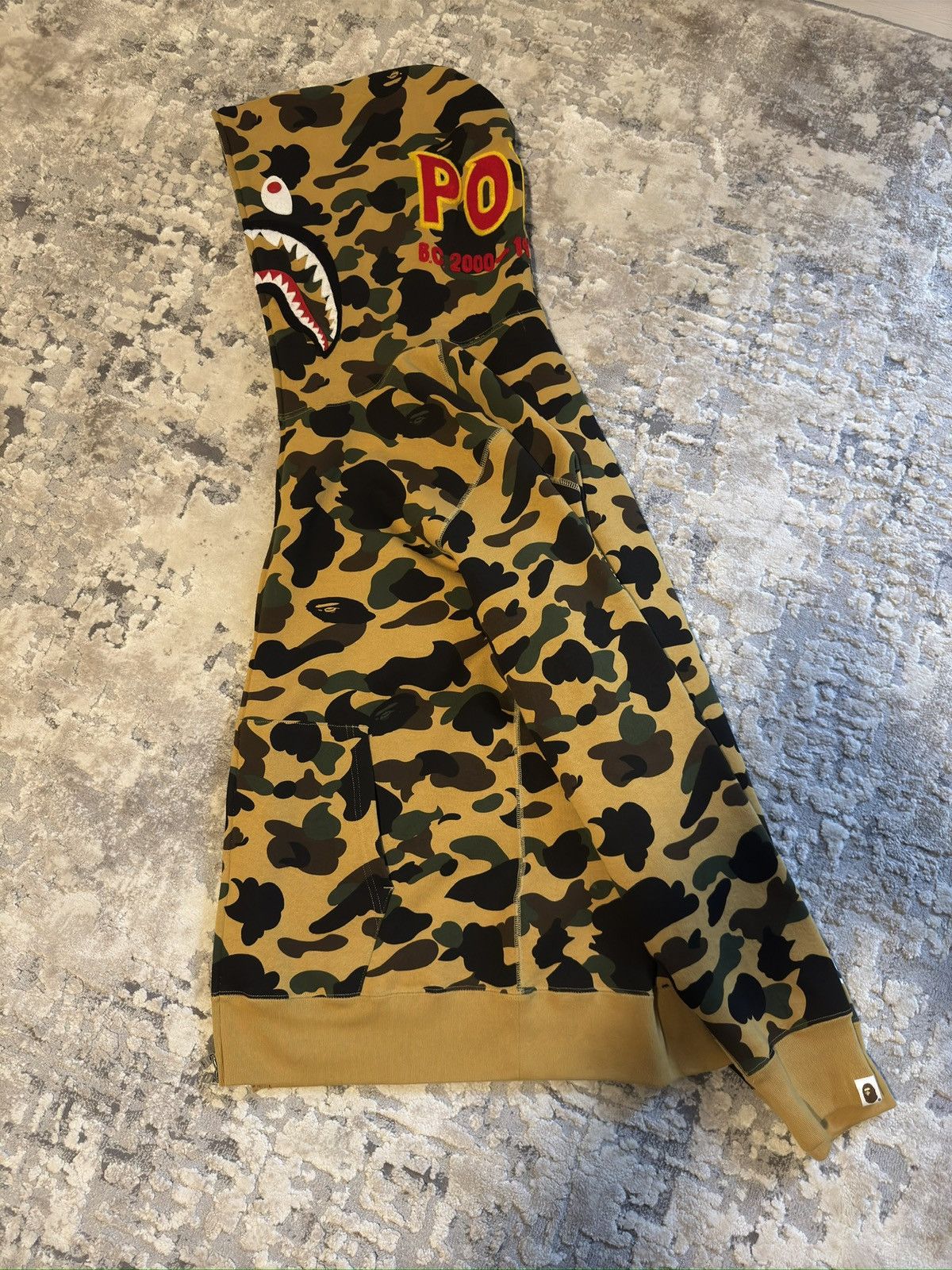Bape BAPE 1ST CAMO 2ND SHARK FULL ZIP HOODIE Size US XXL / EU 58 / 5 - 1 Thumbnail