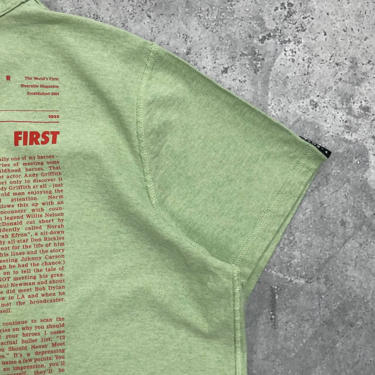 Other T-Post Fan First Reversible T Shirt Green Size L Size US L / EU 52-54 / 3 - 22 Thumbnail