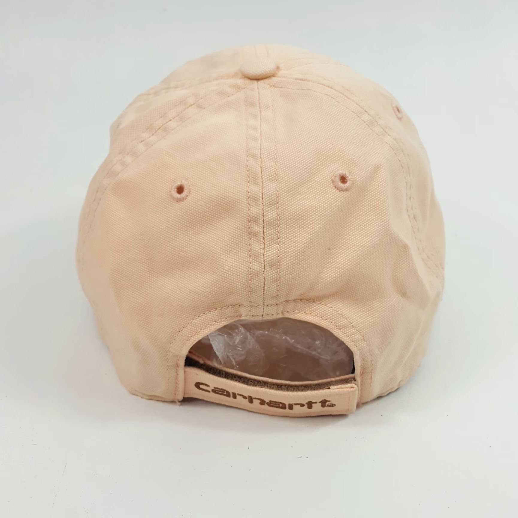 Carhartt VINTAGE Carhartt Baseball Cap Mens One Size Pink Canvas CH Logo Adjustable 90s 00s USA Grunge Workwear Hat Size ONE SIZE - 7 Thumbnail