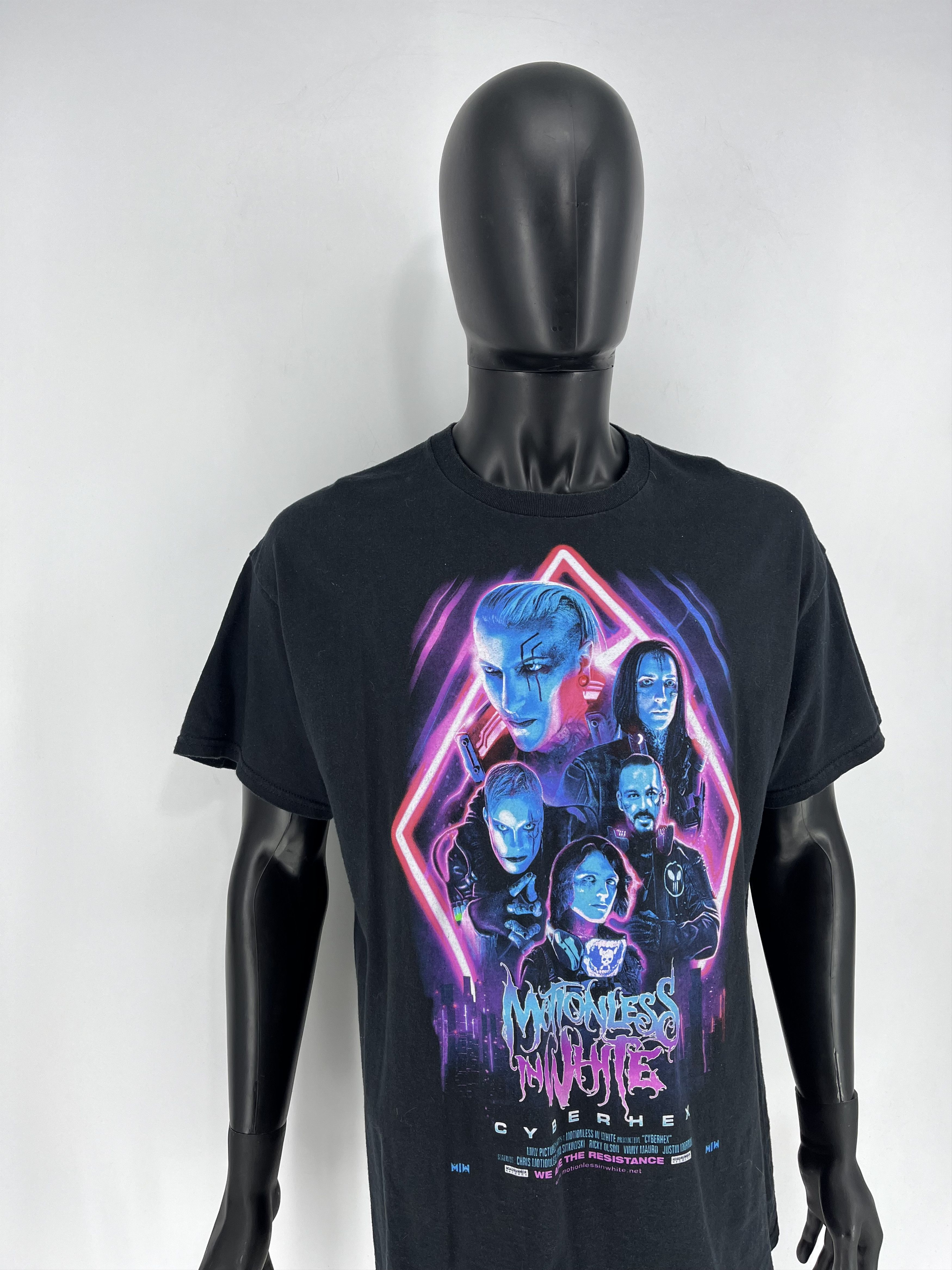 Band Tees × Vintage Vintage Motionless In White Heavy Metal Band Tee Size US XL / EU 56 / 4 - 3 Thumbnail