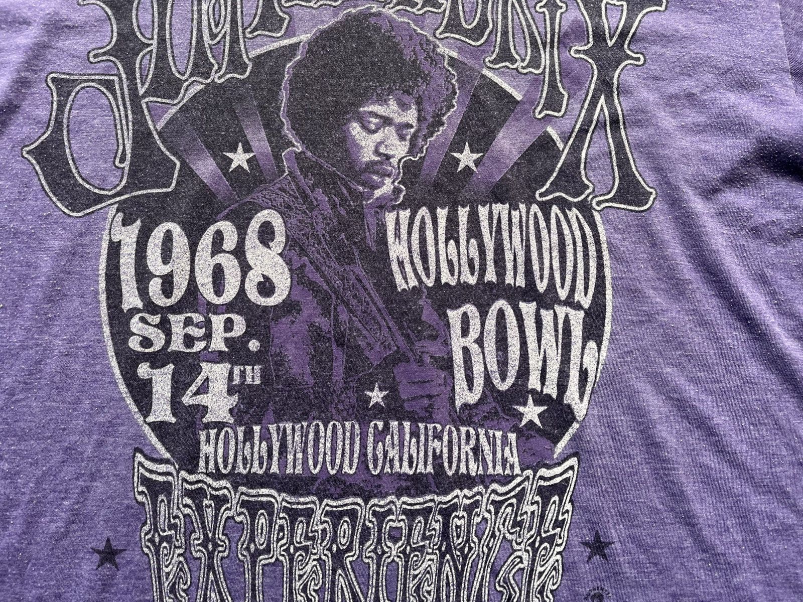 Band Tees × Jimi Hendrix Jimi Hendrix Tee Size US XL / EU 56 / 4 - 4 Thumbnail