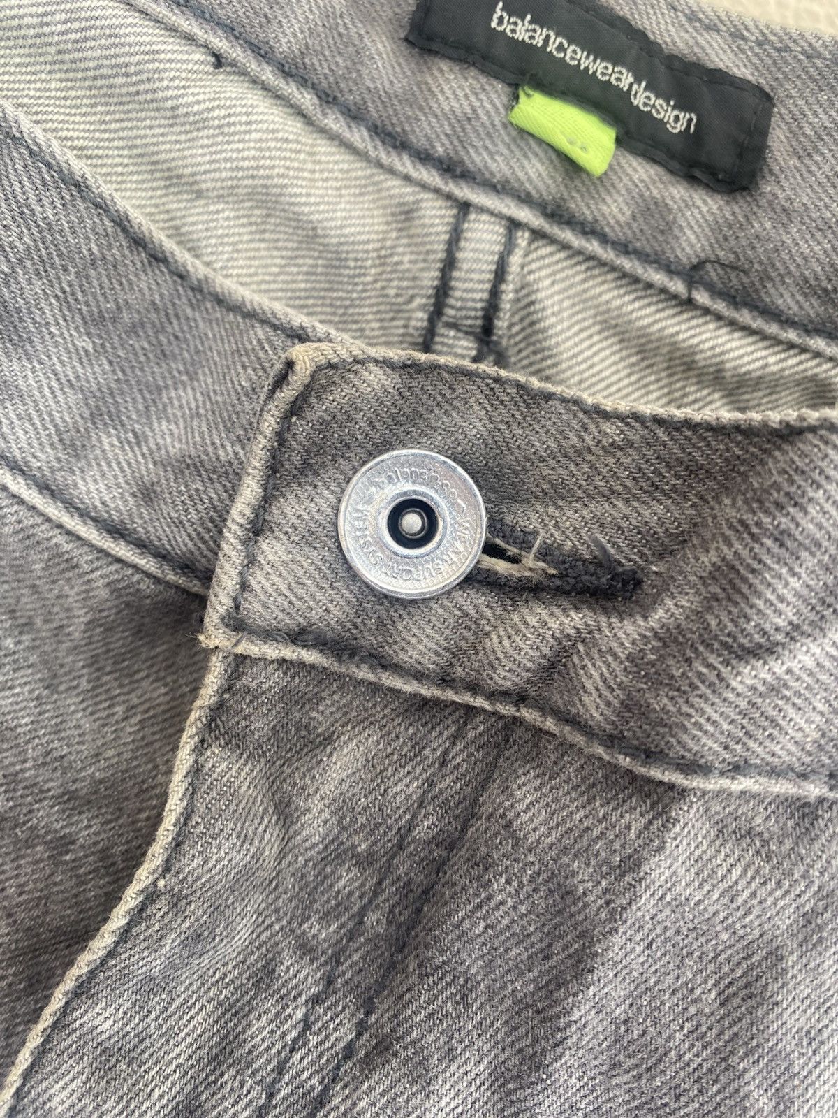 Japanese Brand BalancewearDesign Denim Size US 34 / EU 50 - 6 Thumbnail