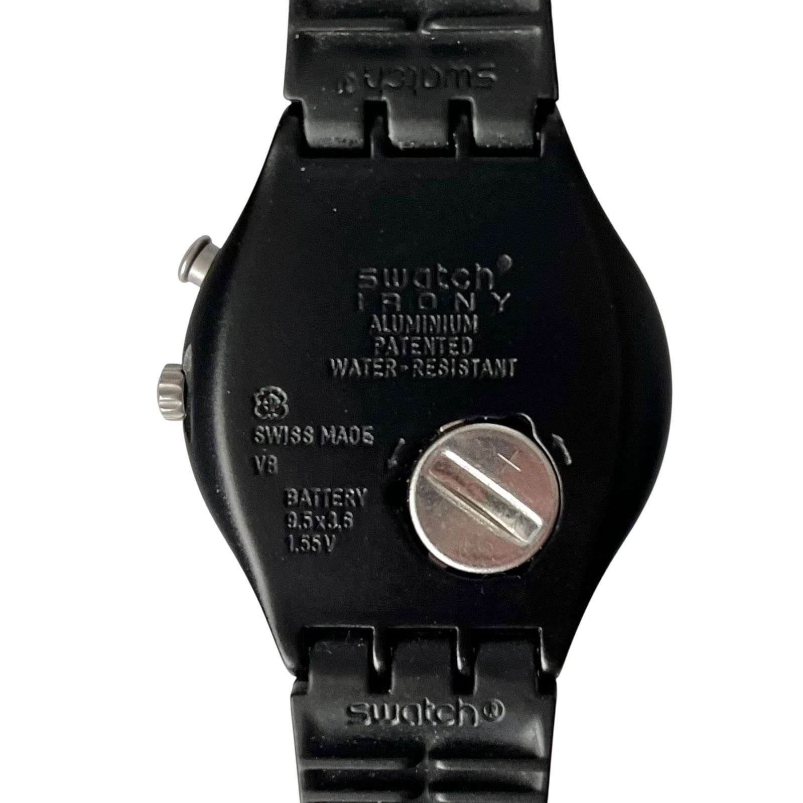 Swatch × Vintage Vintage Swatch Irony Loomi "Enough Time" Aluminum Watch Size ONE SIZE - 4 Thumbnail
