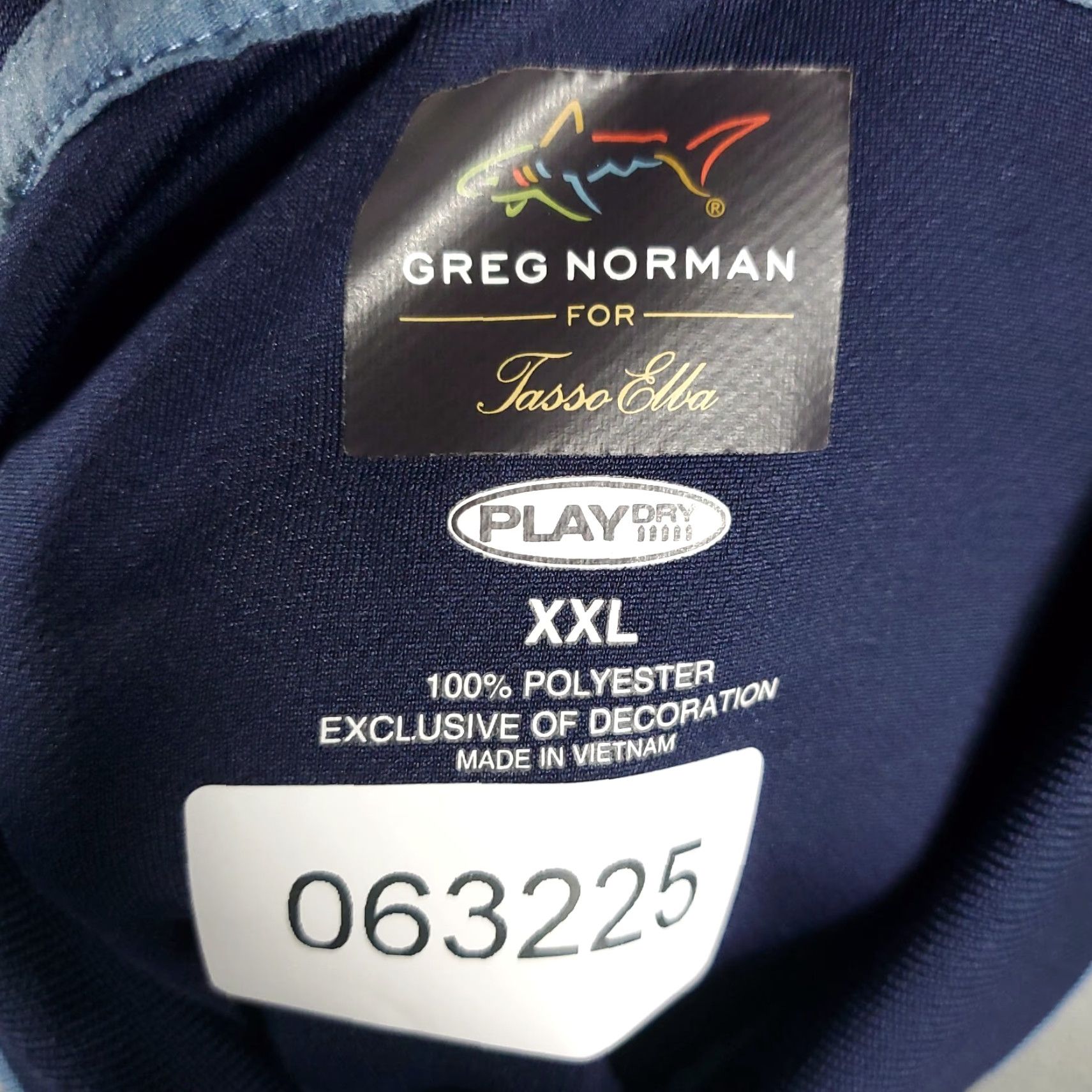 Vintage Greg Norman Polo Shirt Mens 2XL Blue Striped Golf Casual Short Sleeve Button Collared Polo Shirt 2XL Blue Striped Greg Norman Mens 2XL Polo Shirt Size US XXL / EU 58 / 5 - 8 Thumbnail