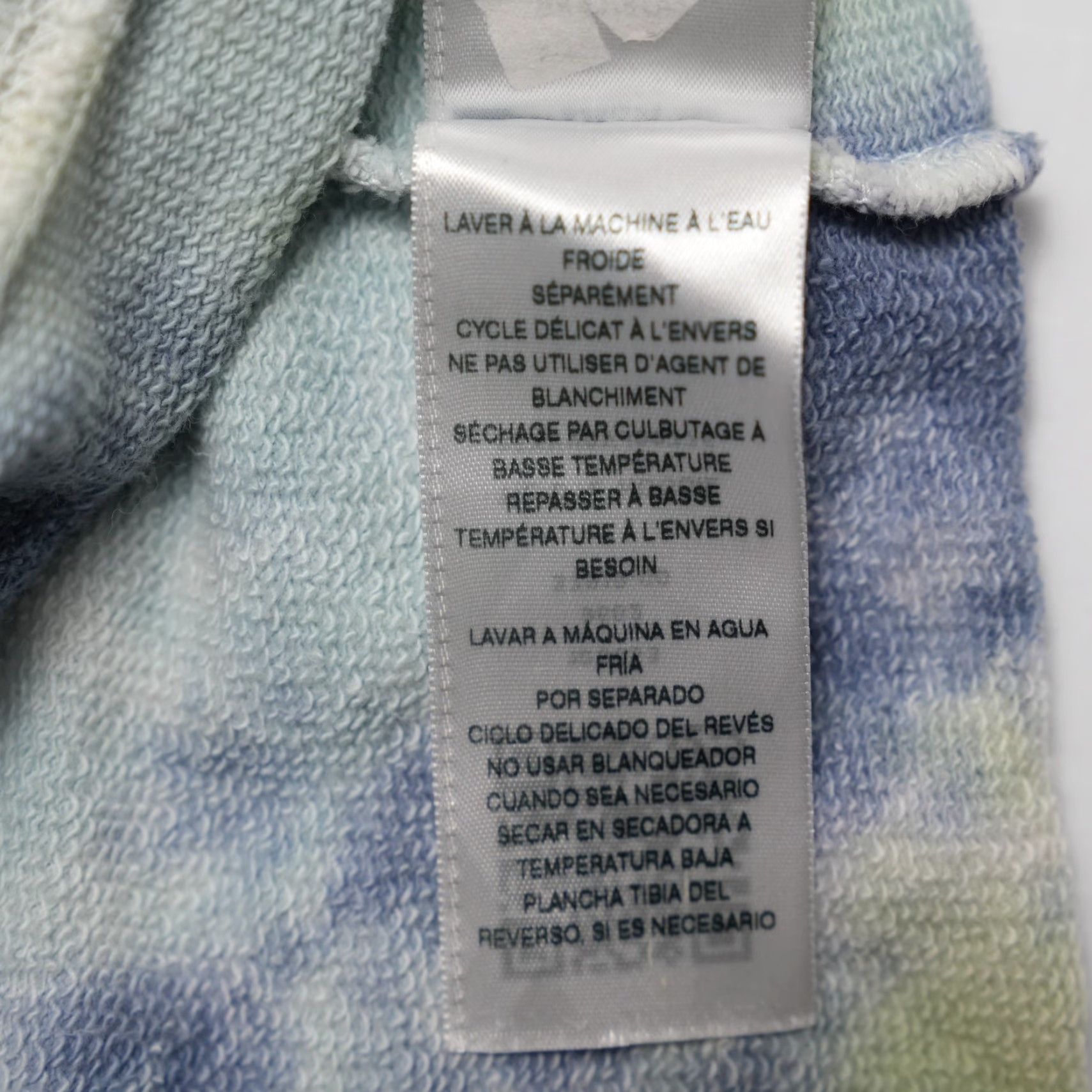 True Religion True Religion Hoodie Medium Blue Tie Dye Pullover Fleece Something Kinda Wild Size US M / EU 48-50 / 2 - 7 Thumbnail