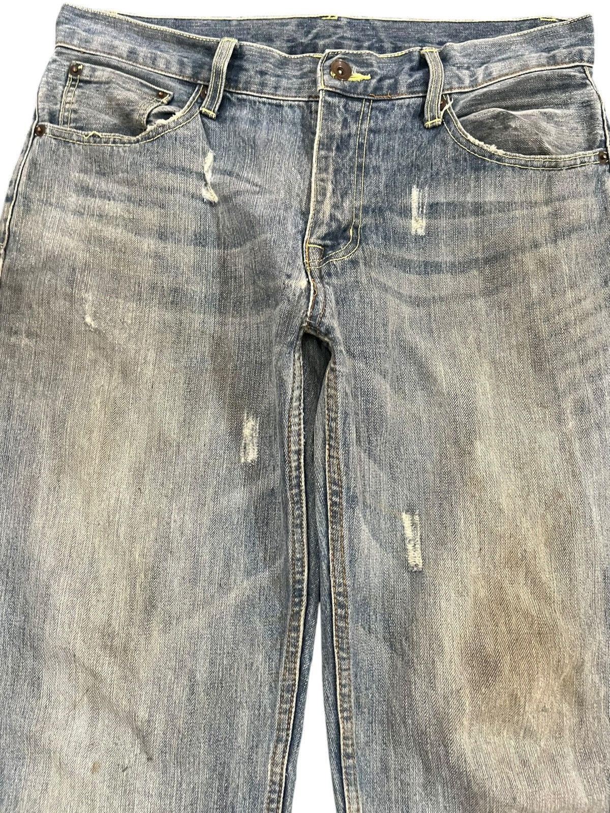 Japanese Brand Vintage Japanese Brand Distressed Size US 33 - 2 Thumbnail