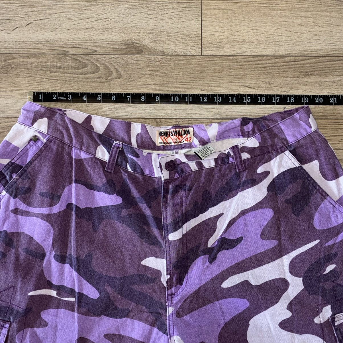 Other Purple camo cargo shorts Size US 38 / EU 54 - 3 Thumbnail