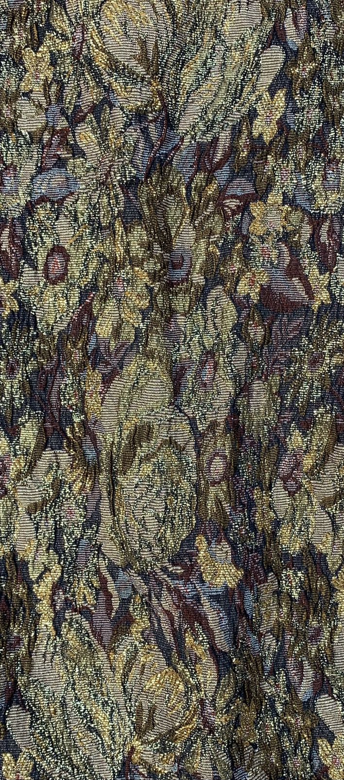 Christian Dior Monsieur × Dior × Vintage Vintage Christian Dior Slit Thread Gold Flower Mini Skirt Size 26" / US 2 / IT 38 - 6 Thumbnail