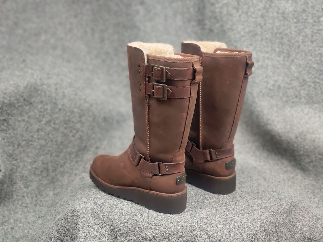 Ugg UGG Jasper Waterproof Leather Winter Fur-lined buckles Boots Size US 6 / IT 36 - 7 Thumbnail