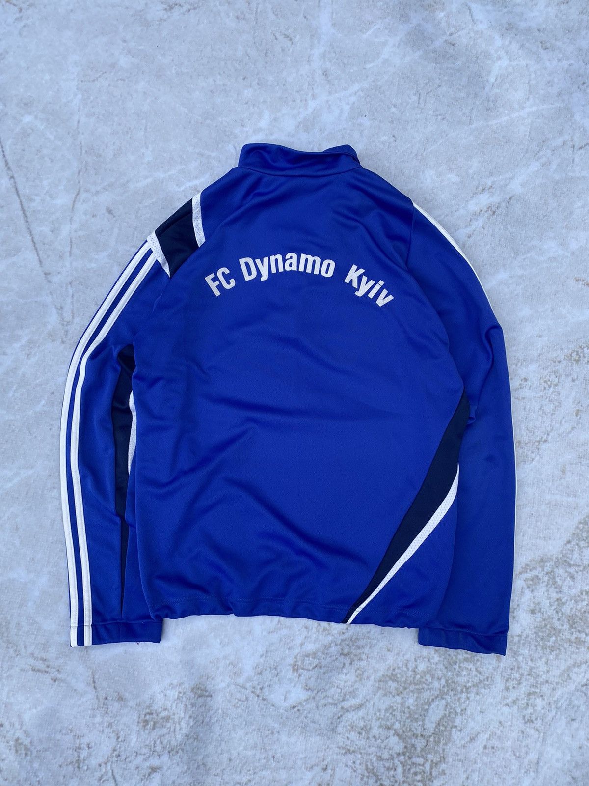 Adidas × Vintage FC Dinamo Kyiv Adidas Soccer Jersey Track Jacket 1/3 zip Size US L / EU 52-54 / 3 - 2 Thumbnail
