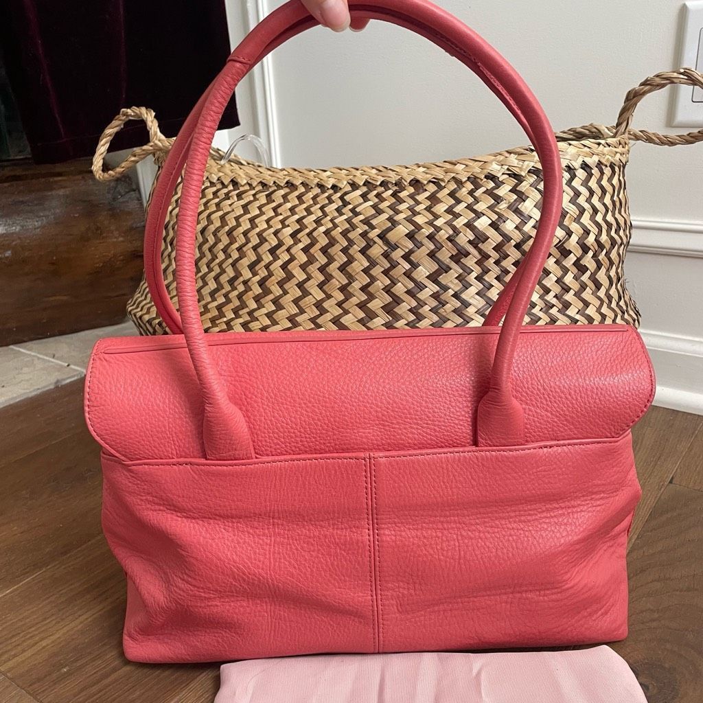 Other Radley London Pebble Leather Shoulder Bag Burnham Beeches Coral Pink Size ONE SIZE - 8 Thumbnail