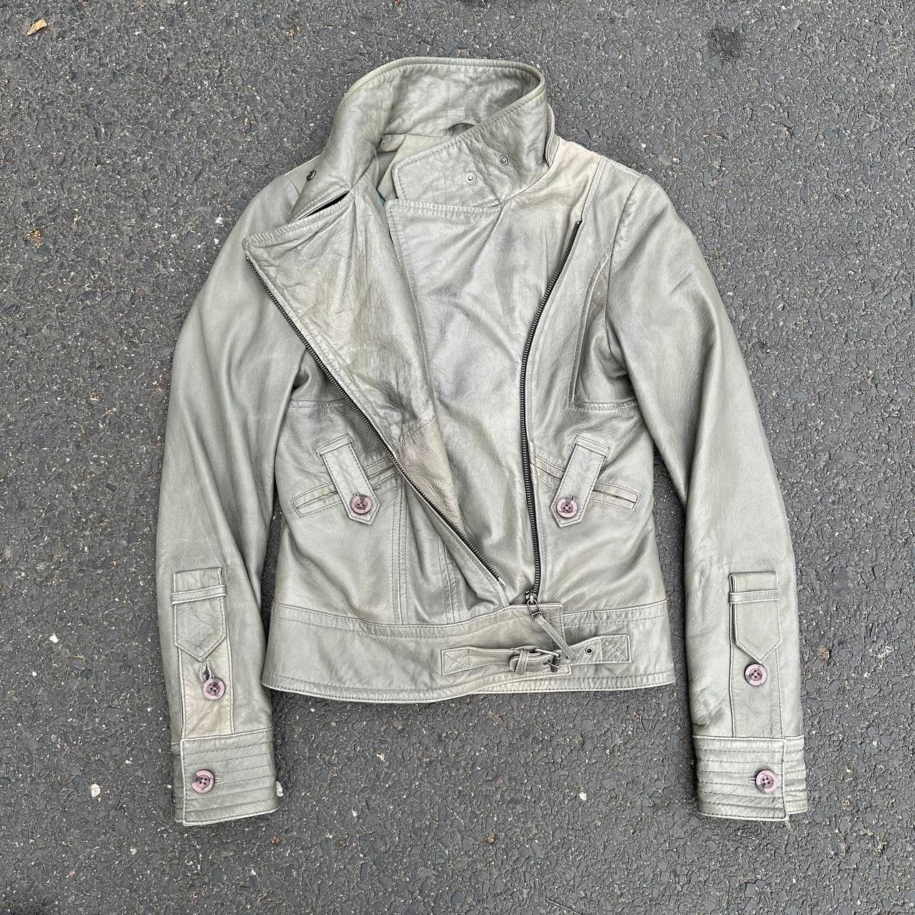 Other grey eco leather jacket Size S / US 4 / IT 40 - 2 Thumbnail