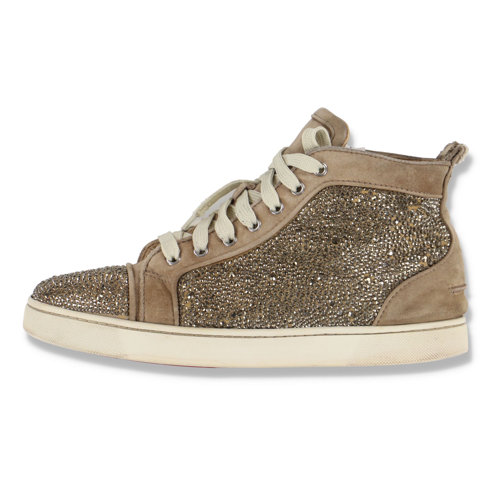 Tan Louis Strass Hi-Tops