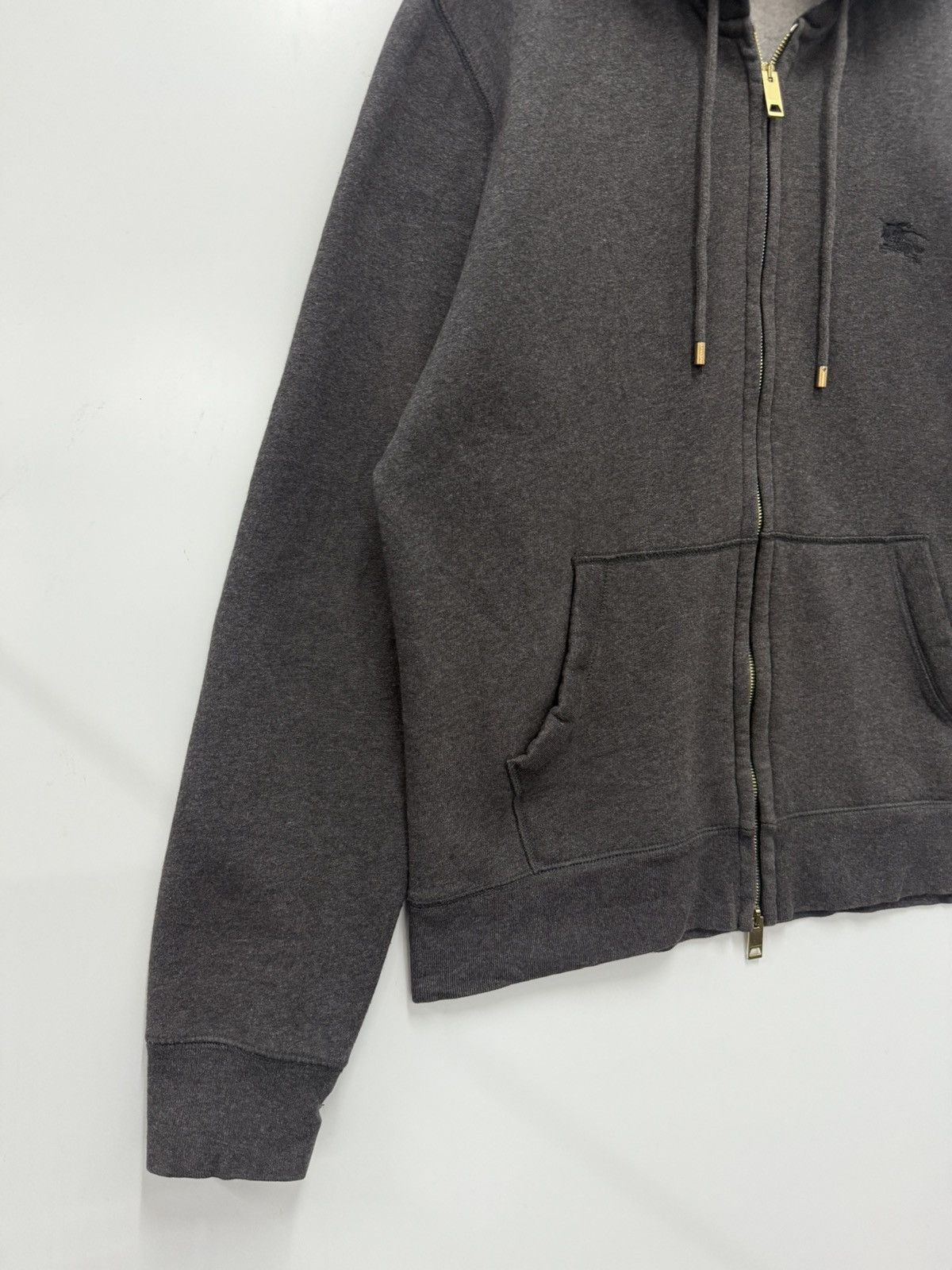 Burberry 🔥 BURBERRY London England Luxury Sweat zipper Hoodie -L Size US L / EU 52-54 / 3 - 3 Thumbnail