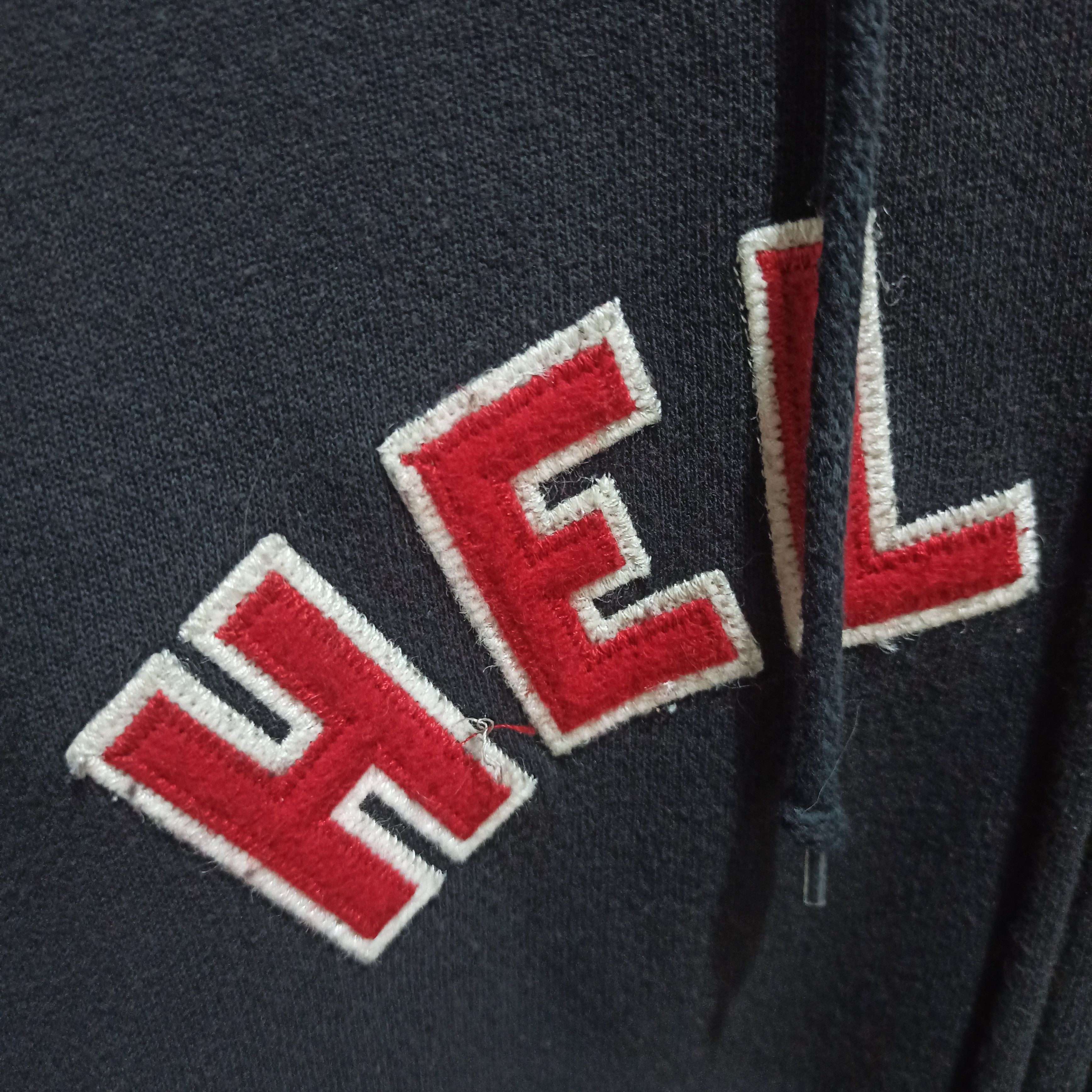 Japanese Brand × Vintage Vintage Helmet SIze Matters Zip Up Hoodie Size US L / EU 52-54 / 3 - 3 Thumbnail