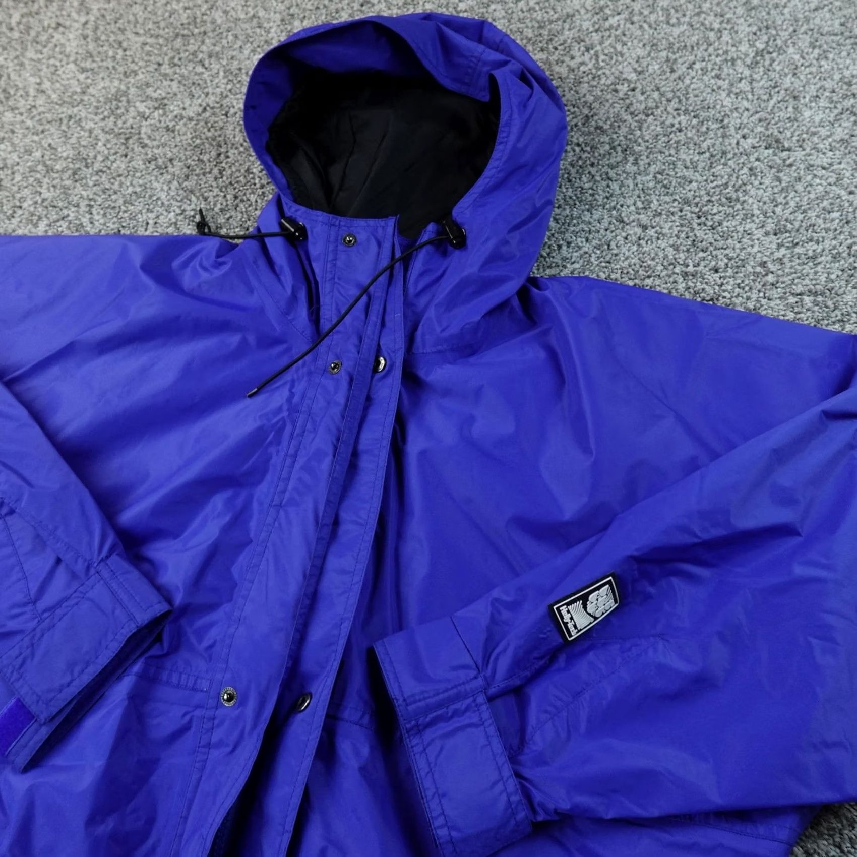 Helly Hansen Helly Hansen Jacket Mens M Blue Packable Helly Tech Waterproof Windbreaker Coat Size US M / EU 48-50 / 2 - 2 Thumbnail