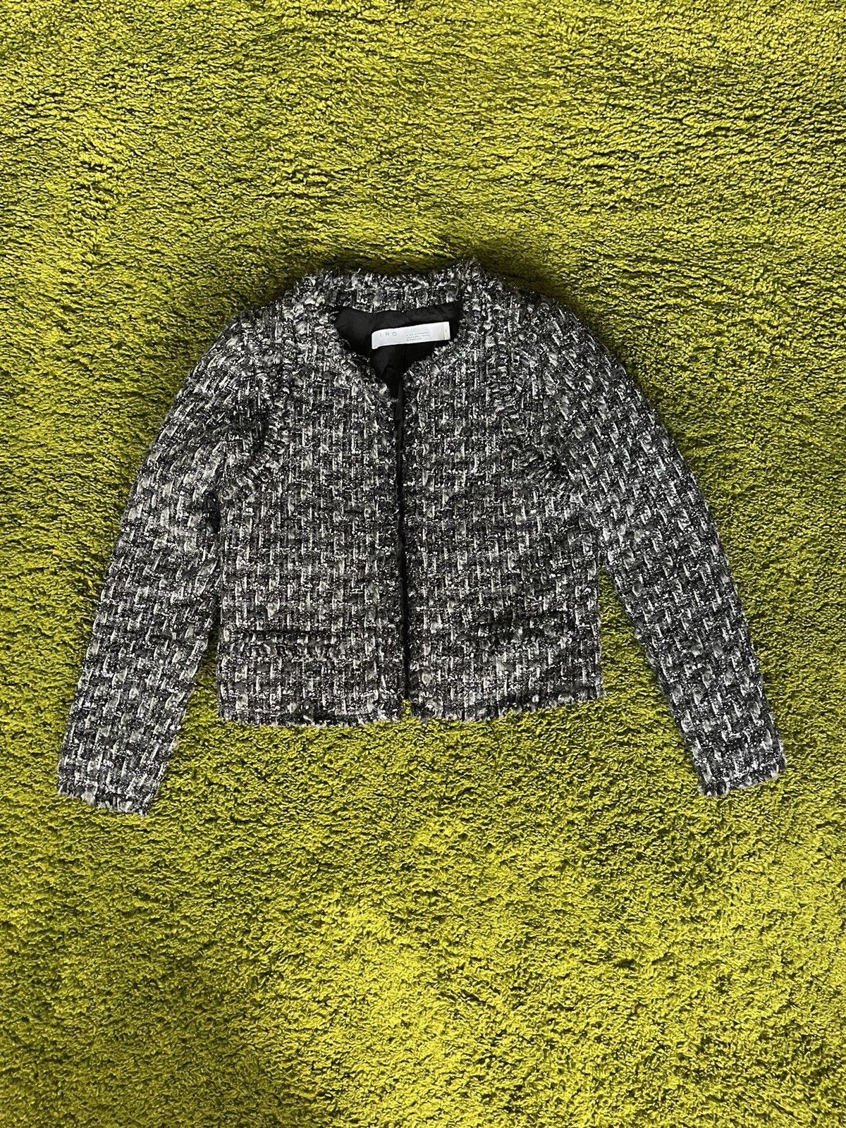 Designer × Iro Iro oldmoney style tweed blazer jacket Size XS / US 0-2 / IT 36-38 - 1 Thumbnail