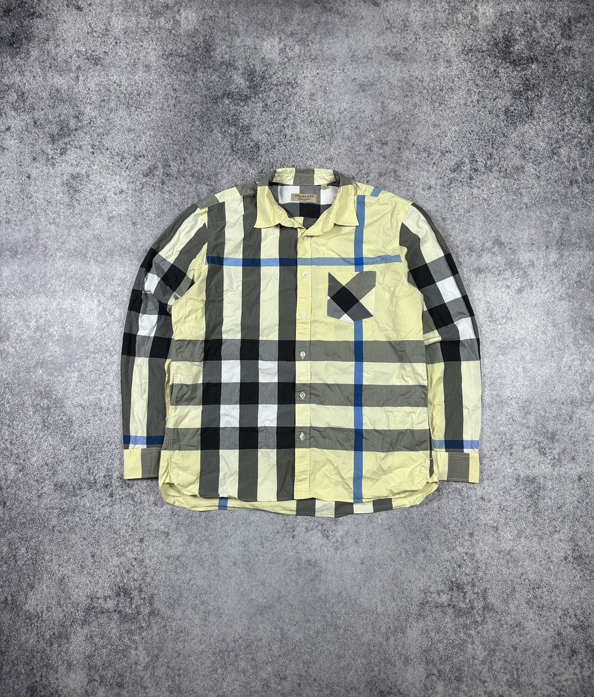 Burberry Vintage Burberry Full Check Button Up Shirts Streetwear XXL Size US XXL / EU 58 / 5 - 1 Thumbnail