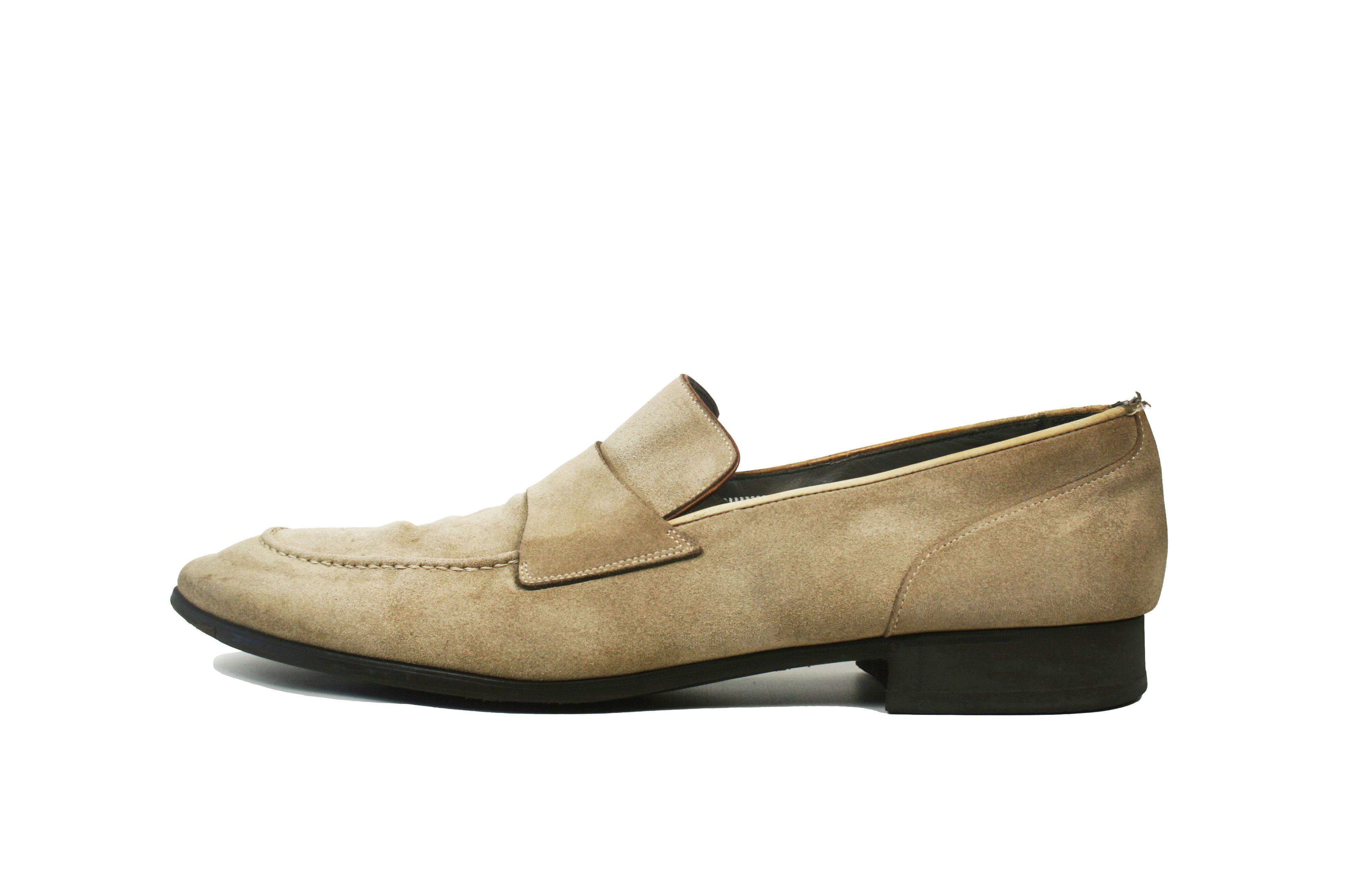 Santoni Carlo Suede Loafers Size US 11 / EU 44 - 1 Thumbnail