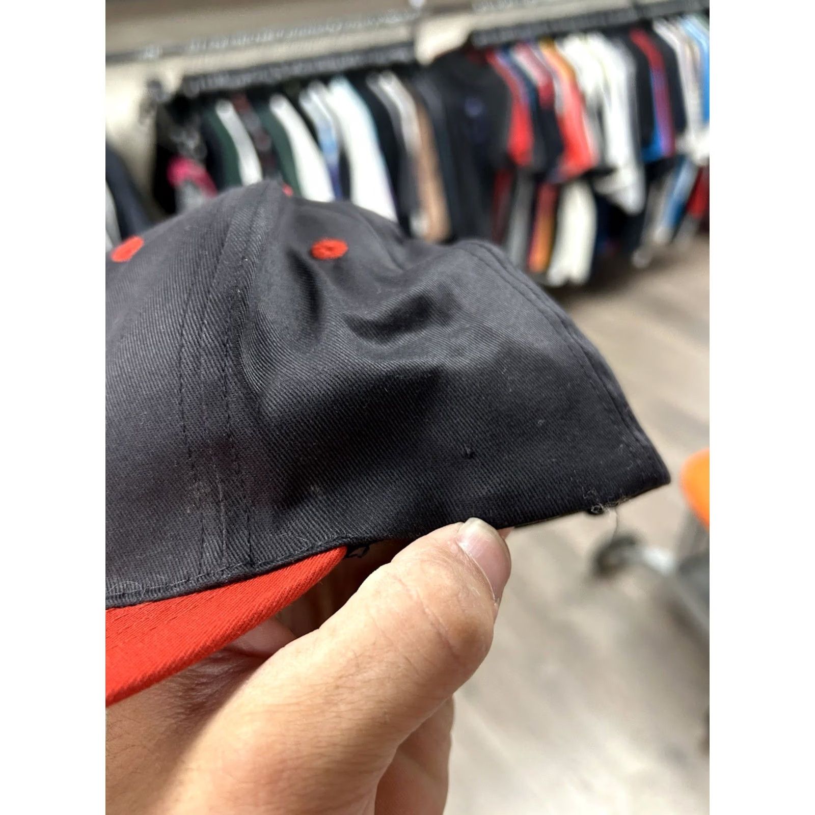 Planet Hollywood VINTAGE Planet Hollywood Washington D.C. Snapback Hat Adjustable 90s Black/Red Unisex Adults Size ONE SIZE - 7 Thumbnail