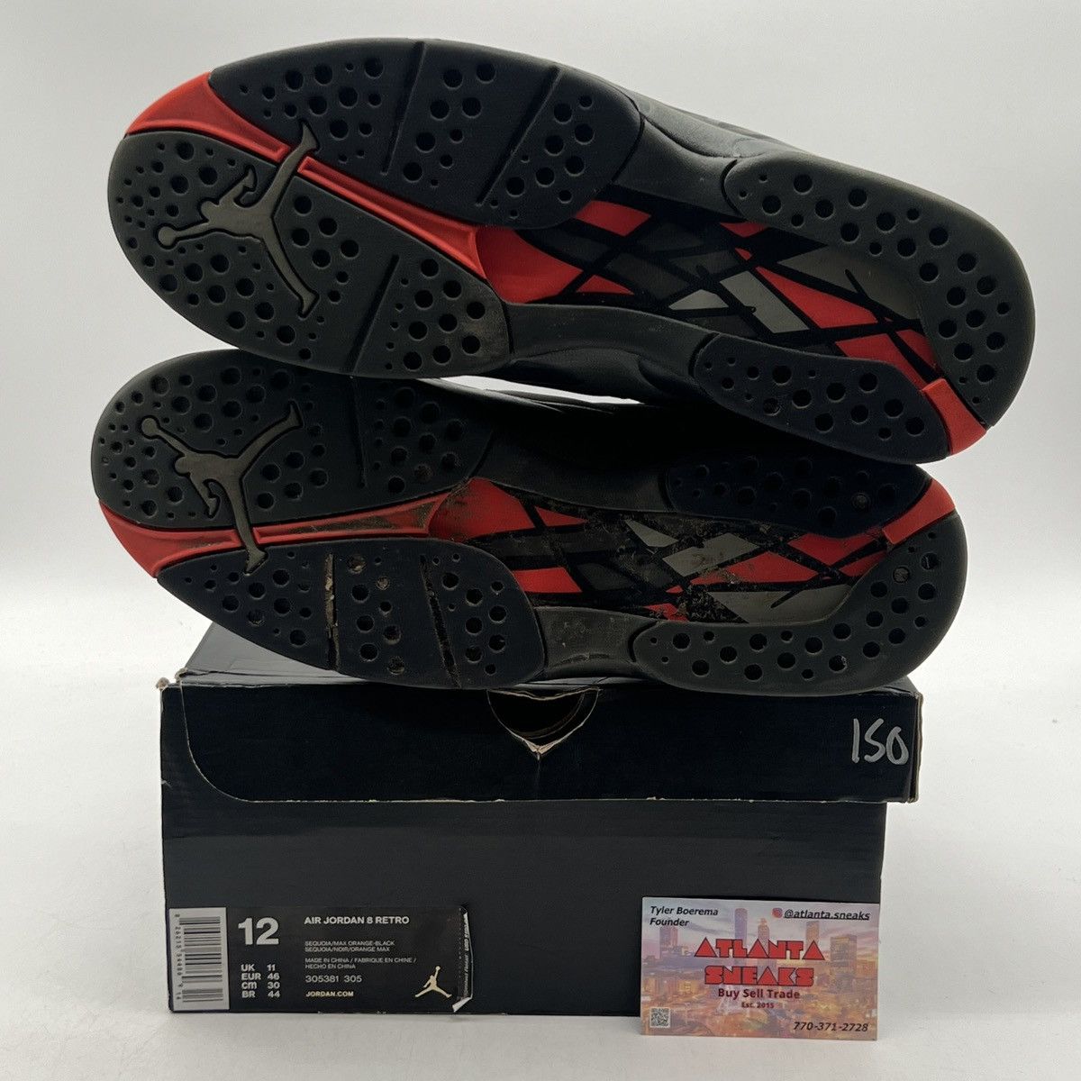 Jordan Brand Air Jordan 8 take flight Size US 12 / EU 45 - 8 Thumbnail
