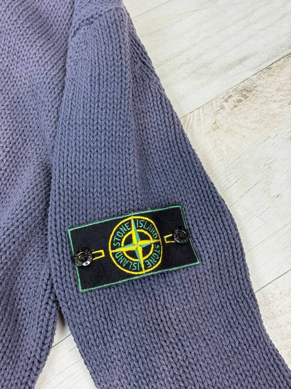 Stone Island Vintage Stone Island 1998 Knit Sweater Pullover Faded Size US L / EU 52-54 / 3 - 6 Thumbnail