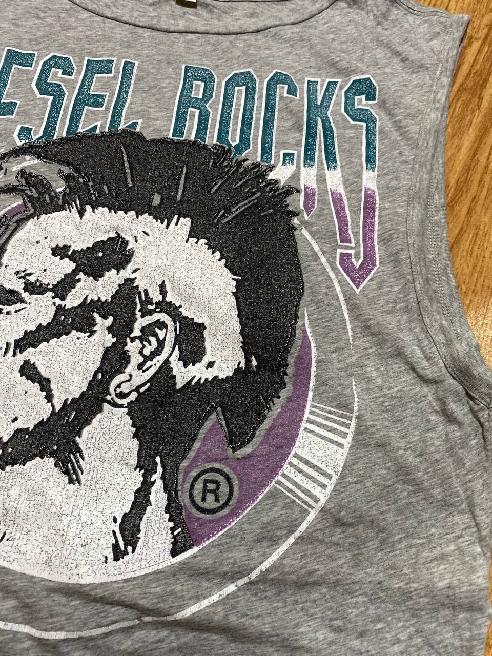 Diesel Diesel T shirt Rocks soft power tou streetwear top Size XXS / US 00 / IT 34 - 12 Thumbnail