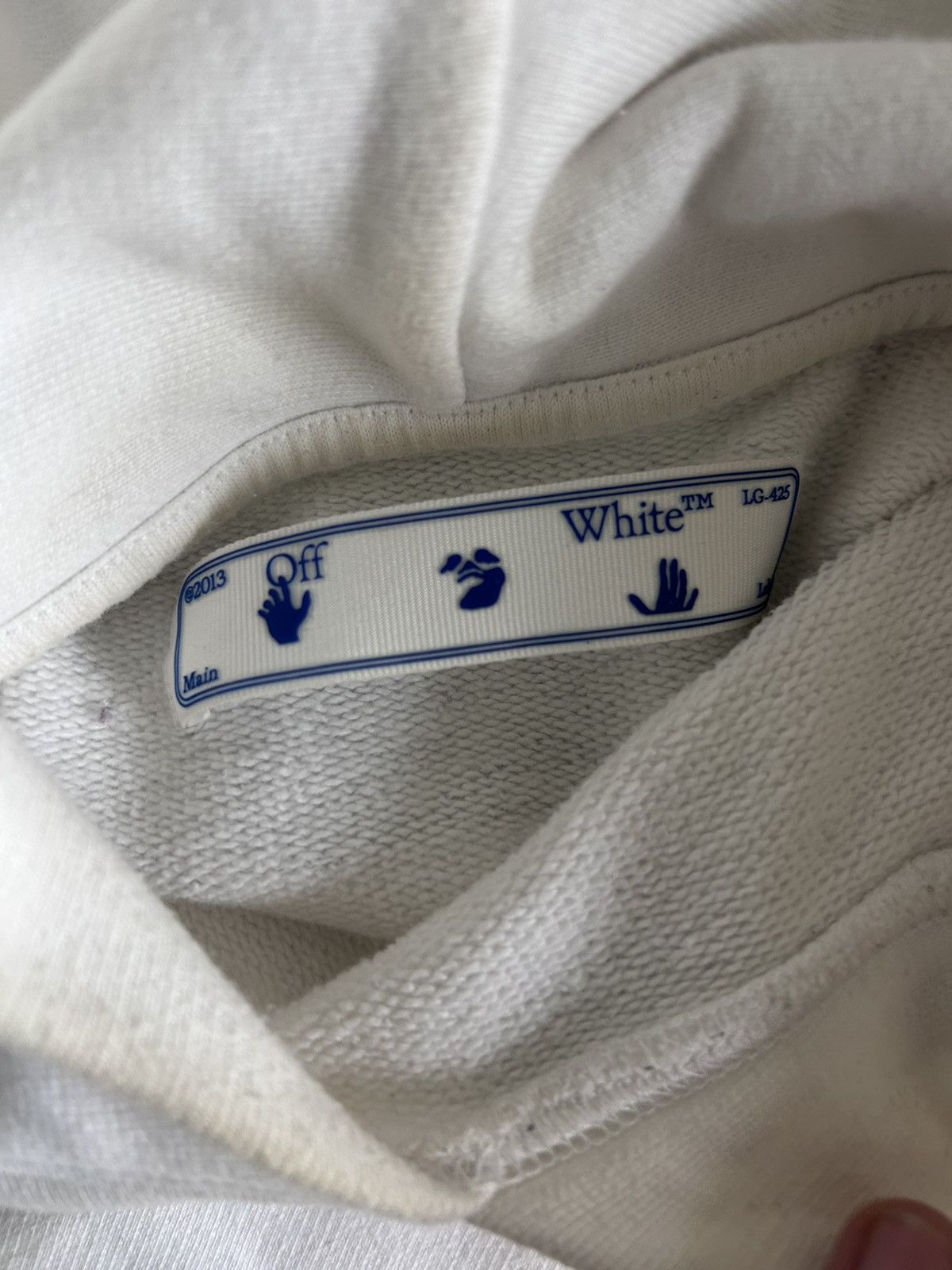 Off-White offwhite blue arrow hoodie Size US XS / EU 42 / 0 - 4 Thumbnail