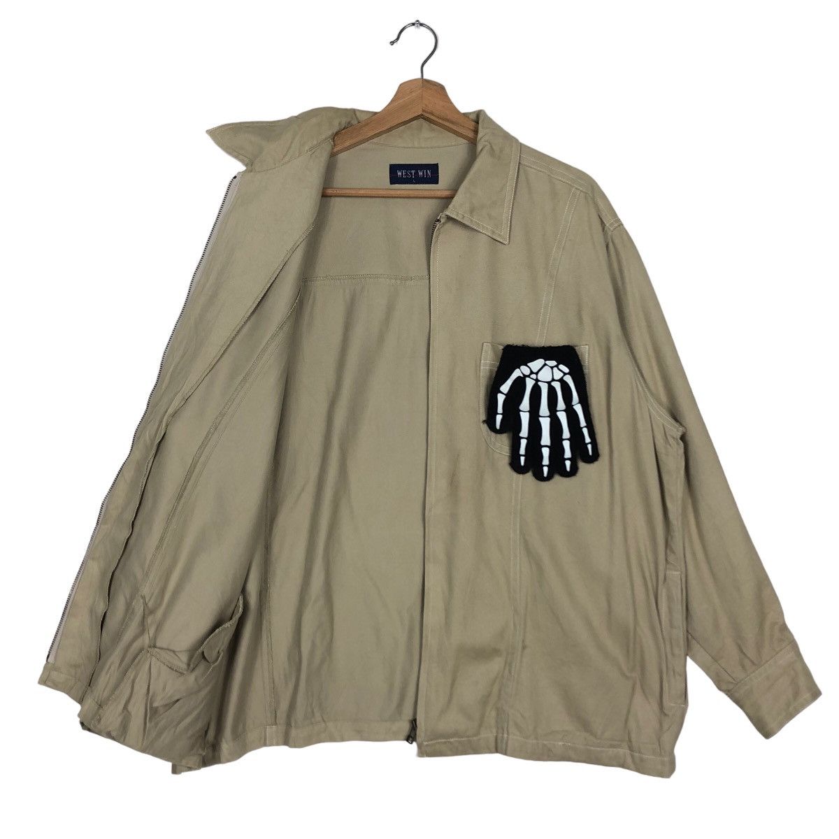 Japanese Brand 🔥Issey Miyake Style Design West Win Chore Jacket Workers Size US L / EU 52-54 / 3 - 9 Thumbnail
