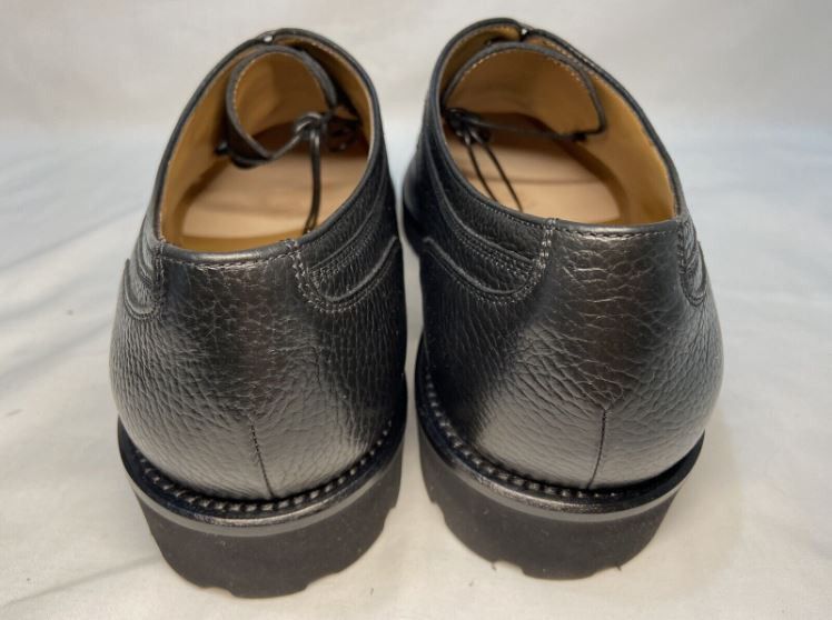 Hugo Boss BOSS Eden Wingtip Black Derby Lug Men's UK 8.5 Size US 10 / EU 43 - 6 Thumbnail