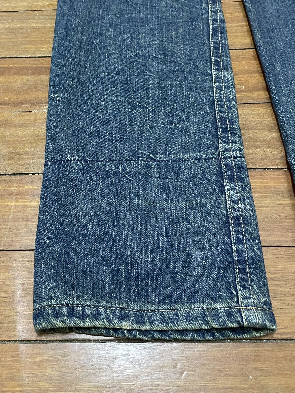 14th Addiction Rare Vintage Japanese Brand I-Jeans Ripped Jeans 2000s Size US 31 - 7 Thumbnail