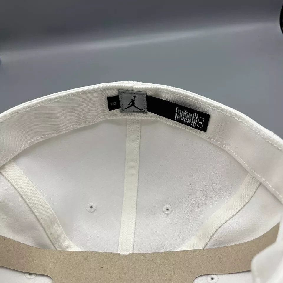 Jordan Brand Air Jordan Hat Men 8 White Jumpman Fitted Cap New Size ONE SIZE - 7 Thumbnail
