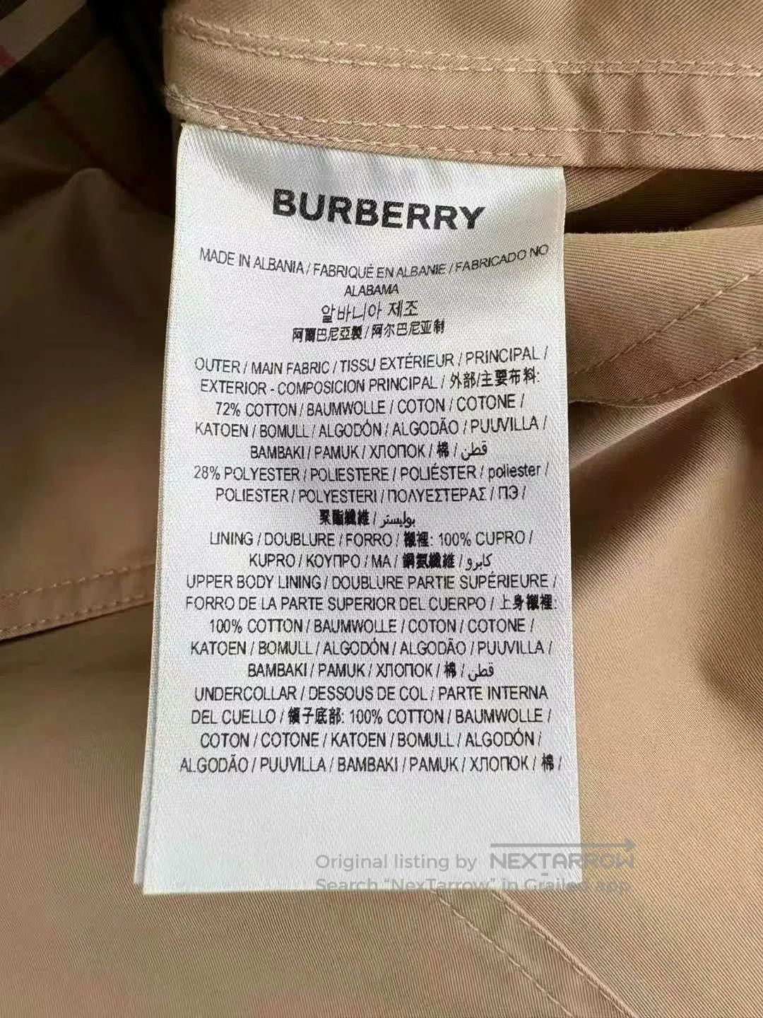 Burberry Burberry Check Lining Trench Coat. Size M / US 6-8 / IT 42-44 - 5 Thumbnail