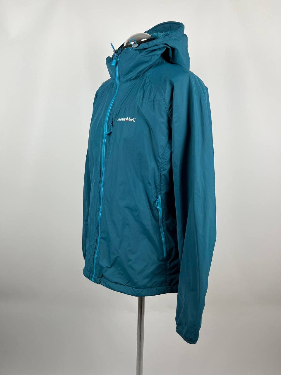 Montbell Mont Bell Women Blue Nylon Jacket Size XL Size XL / US 12-14 / IT 48-50 - 3 Thumbnail