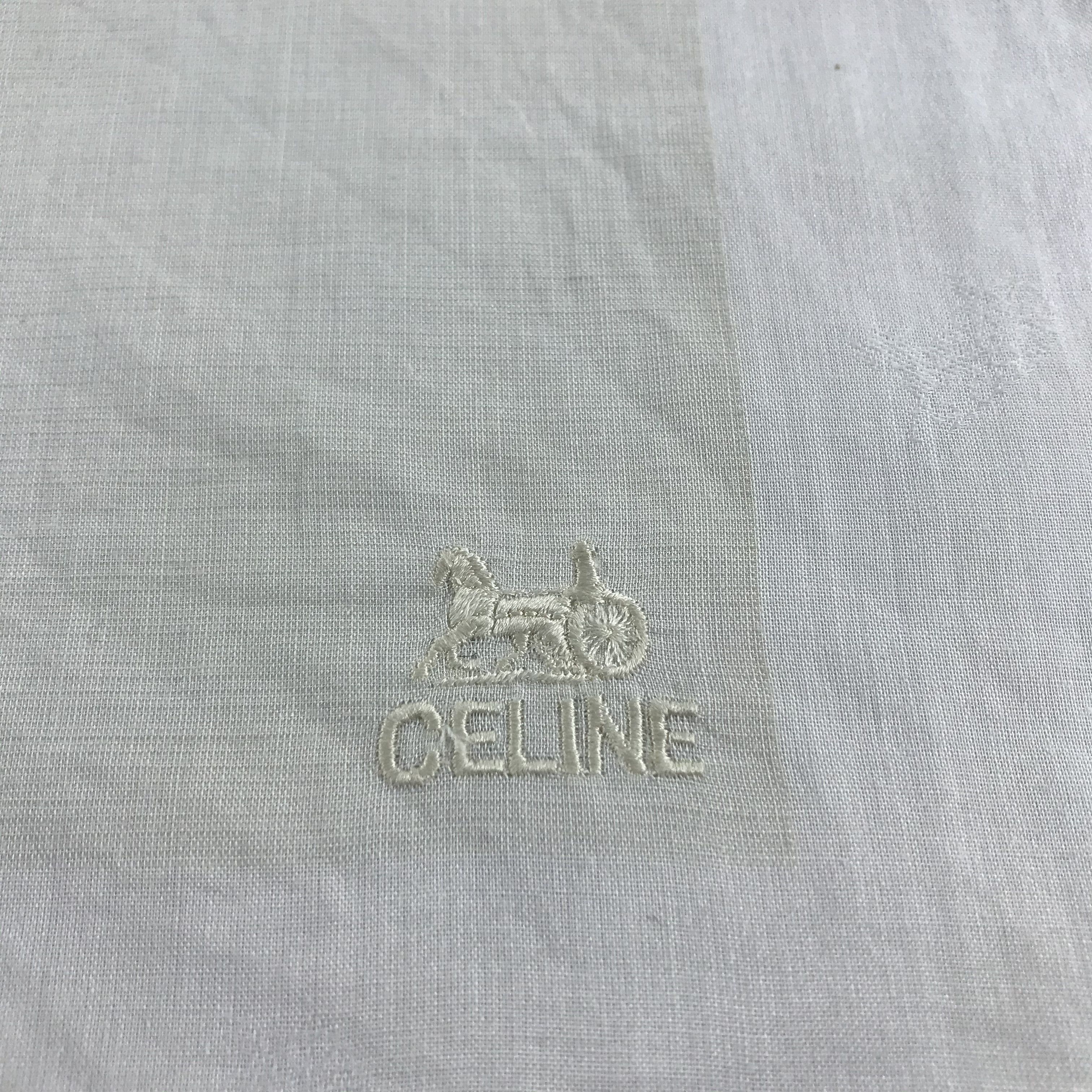 Celine Celine Handkerchief Neckerchief Bandana H1030 Size ONE SIZE - 3 Thumbnail