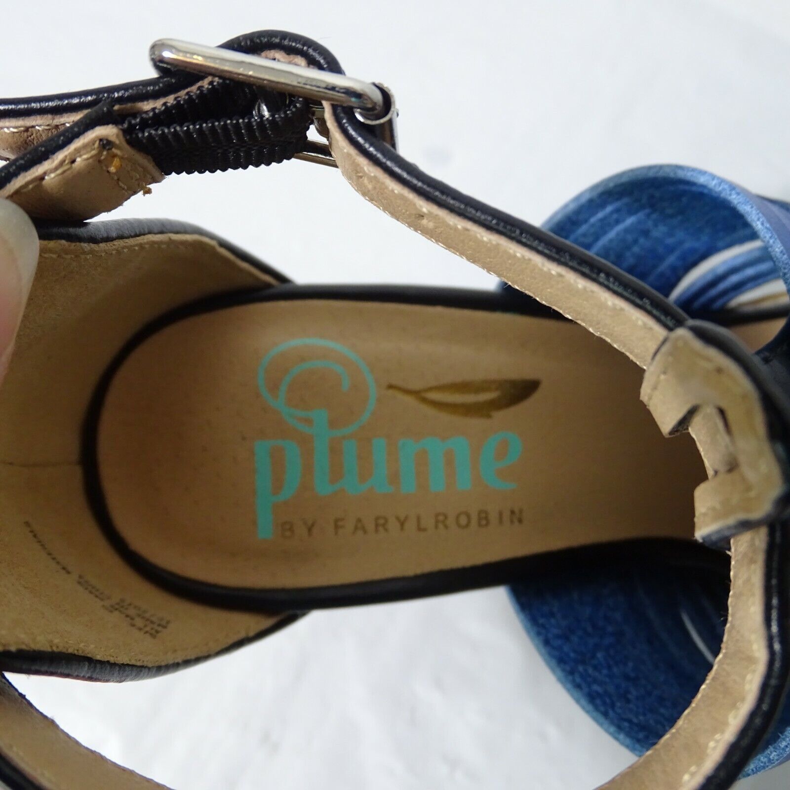 Other Plume by FarylRobin Sandals Faux Leather Women Size 6 Size US 6 / IT 36 - 6 Thumbnail