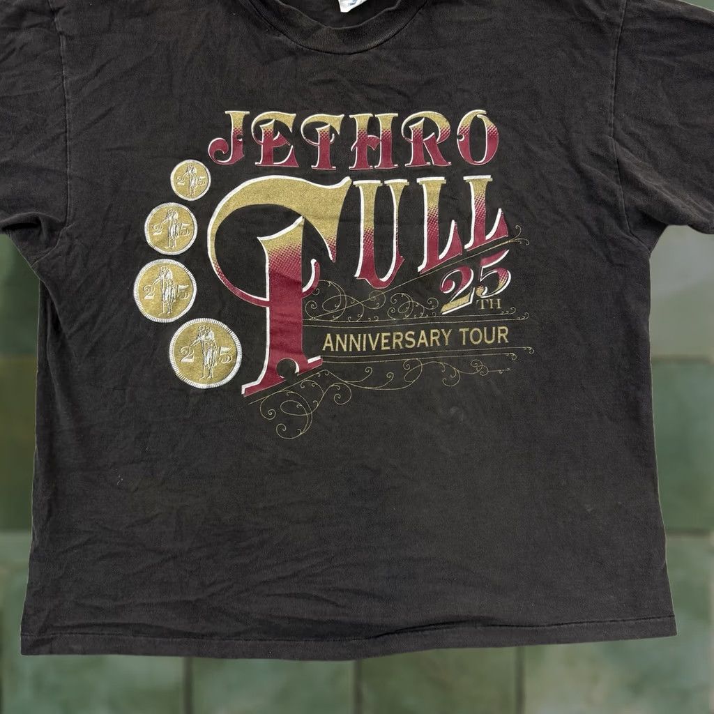 Hanes VINTAGE Jethro Tull T-Shirt Men’s XL Black Band Tour Short Sleeve 90s Grunge USA Size US XL / EU 56 / 4 - 1 Thumbnail