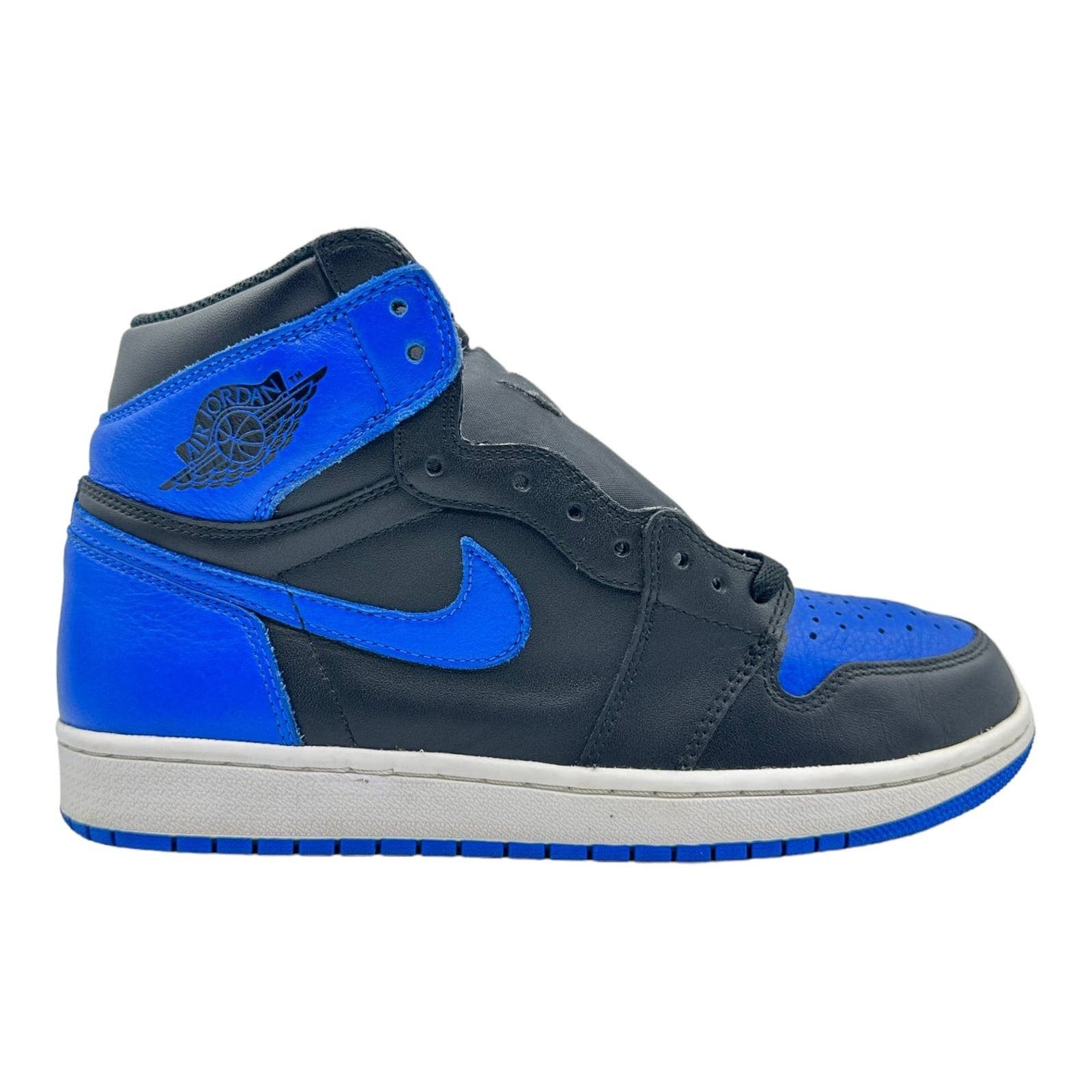 image of Nike Air Jordan 1 Retro Royal (2017) Pre-Owned Shoes, Men's (Size 9)