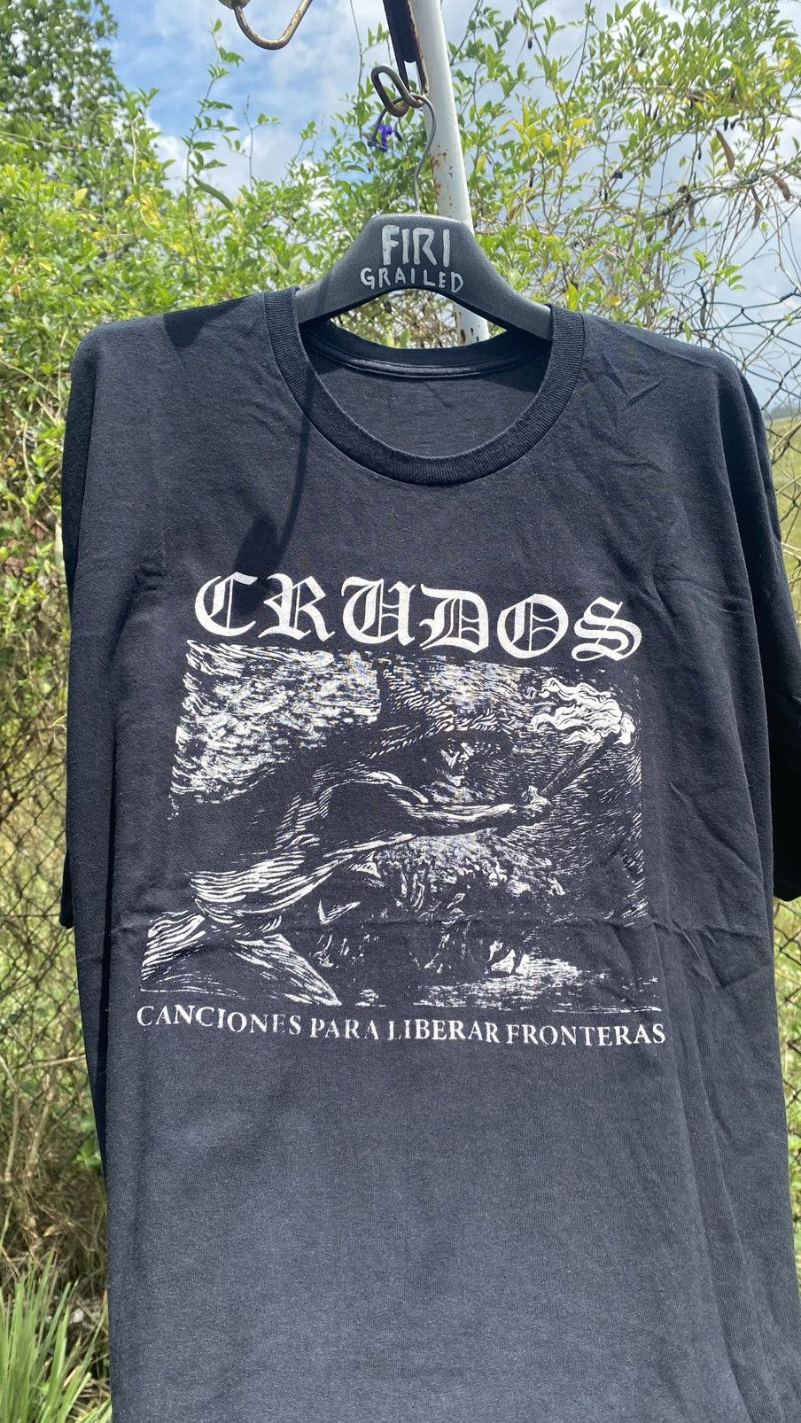 Band Tees LOS CRUDOS TEE SHIRT Size US L / EU 52-54 / 3 - 2 Thumbnail