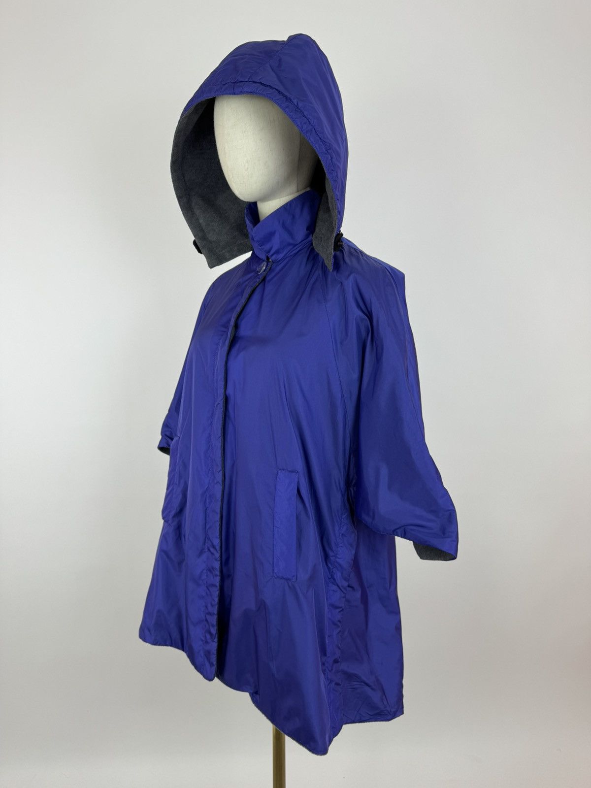 Aspesi × Vintage ASPESI VINTAGE Rain hooded PONCHO COAT Cape Womens size 14 Size L / US 10 / IT 46 - 3 Thumbnail