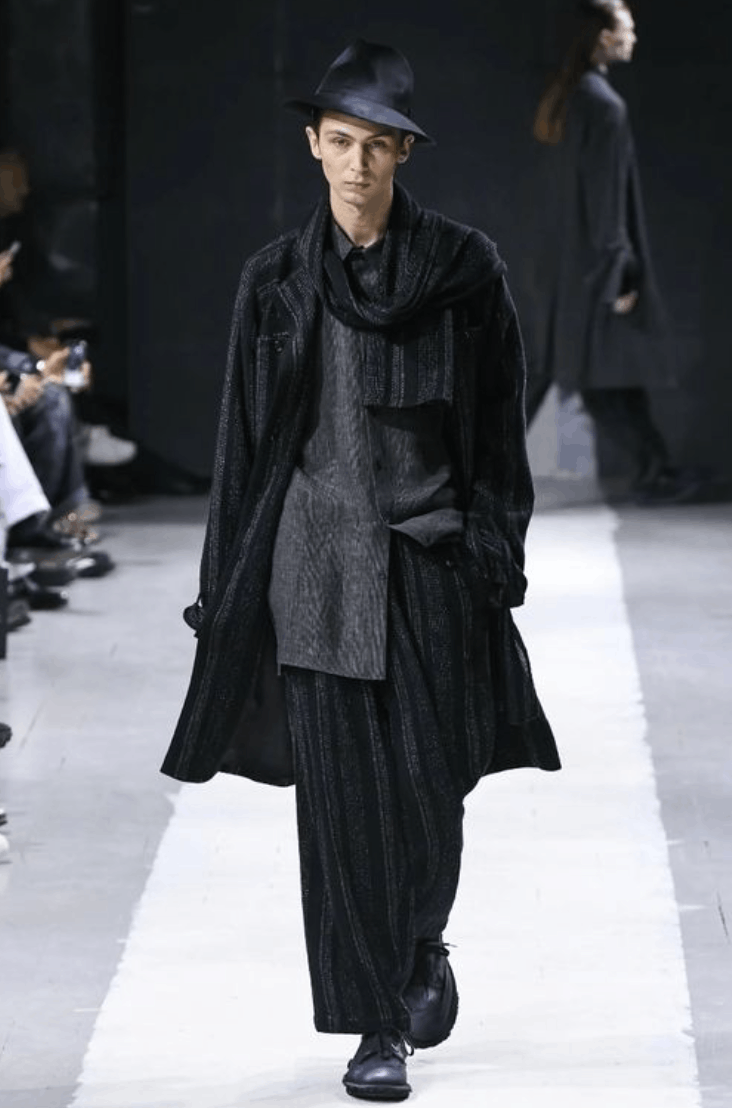 Yohji Yamamoto Yohji Yamamoto Pour Homme - Stripe pattern coin pocket Pants Size US 30 / EU 46 - 1 Thumbnail