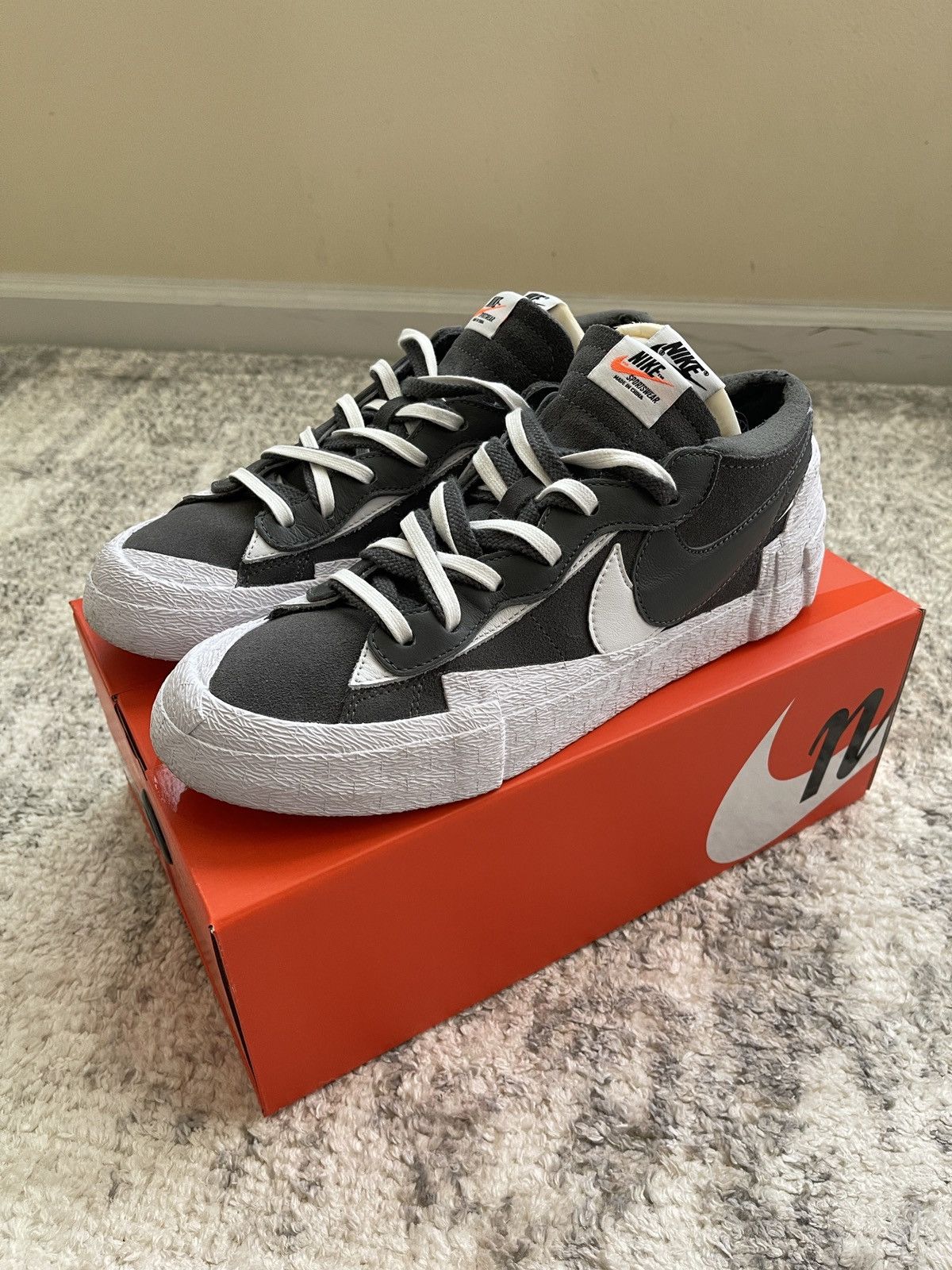 Nike Blazer Low Sacai “Iron Grey”