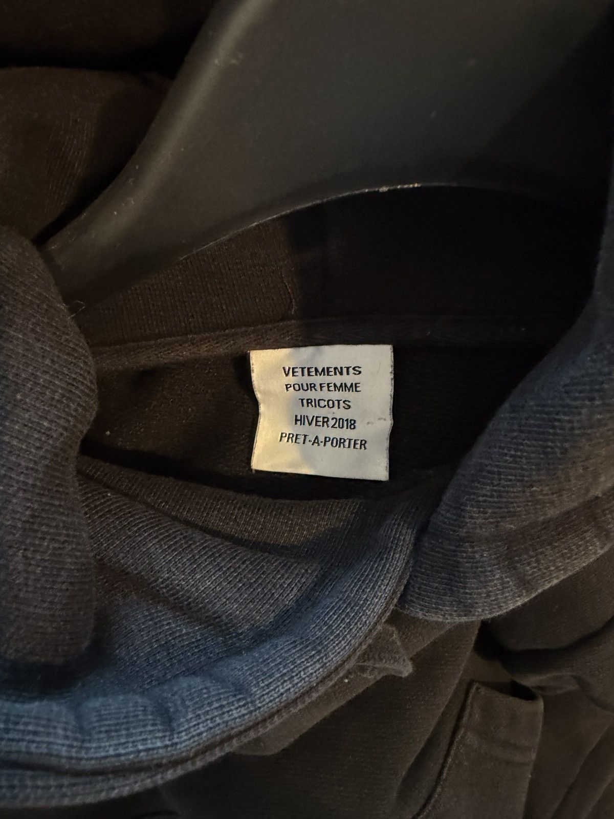 Vetements *Rare* Vements 2018 hoodie Size US XS / EU 42 / 0 - 5 Thumbnail
