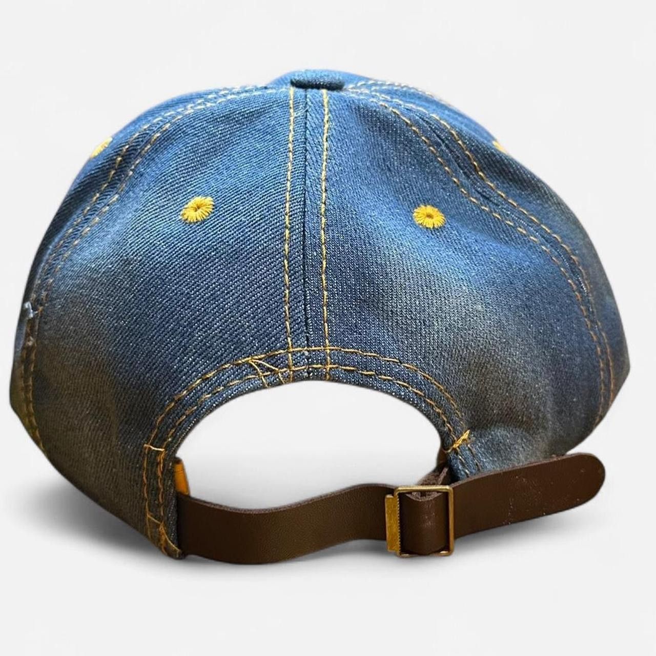 Other Blessed denim baseball cap with rhinestones Size ONE SIZE - 4 Thumbnail