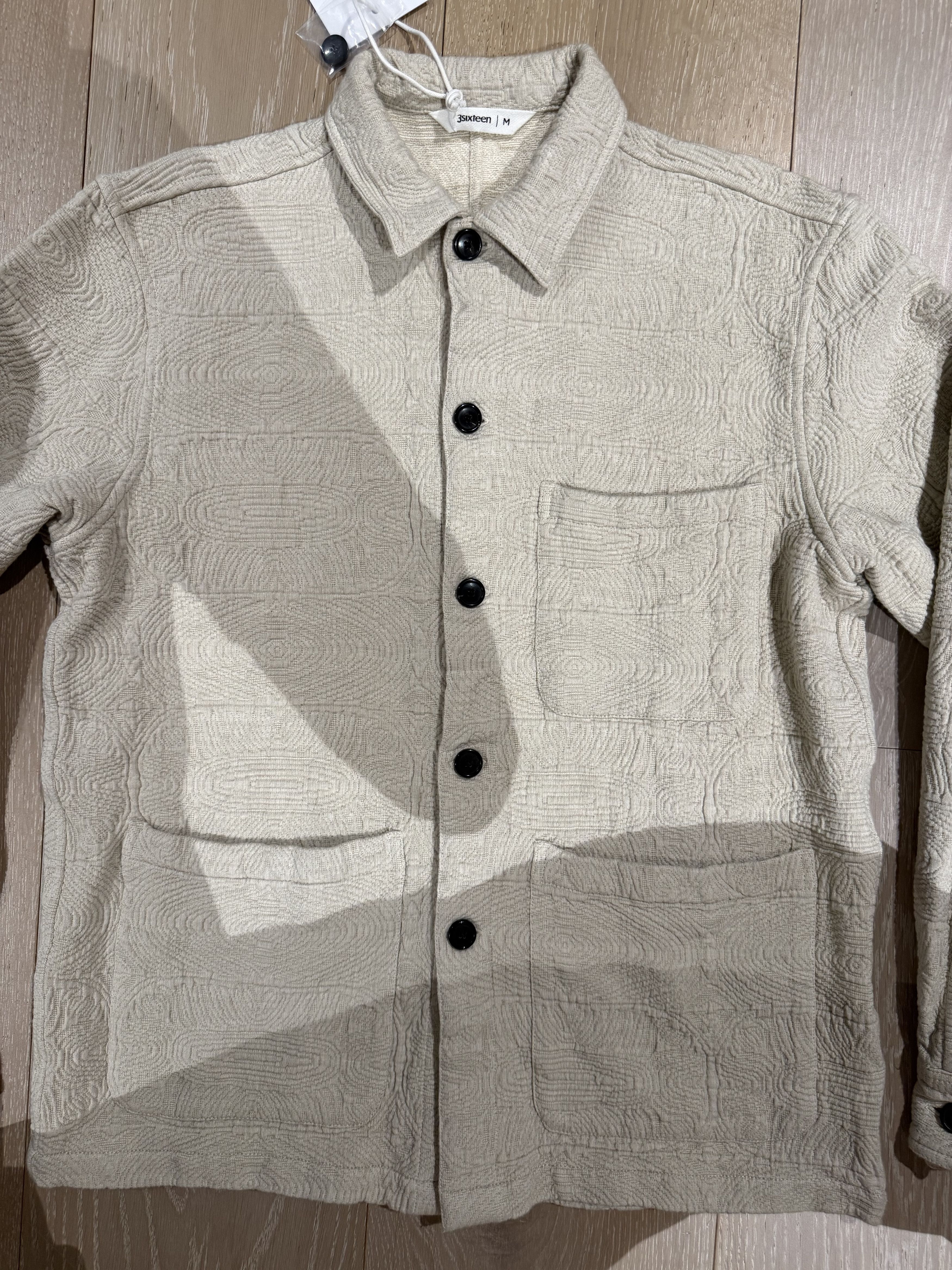 3sixteen 💚 3sixteen Shop Jacket Dry Garden Jacquard Medium NEW Size US M / EU 48-50 / 2 - 6 Thumbnail